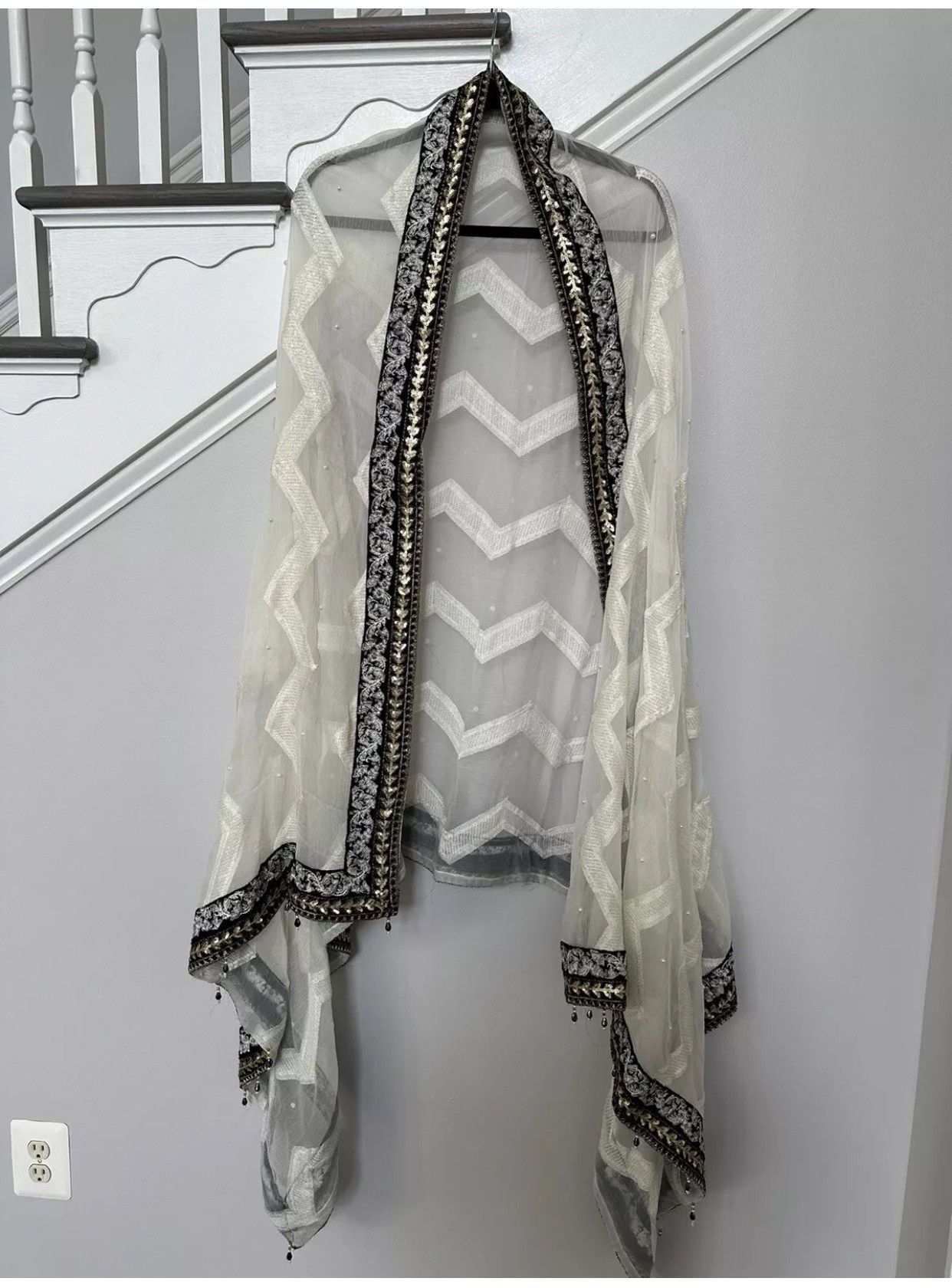 Other Designer Tawakkal Pakistani Heavy 3pc Party Wear wedding Size L / US 10 / IT 46 - 8 Thumbnail