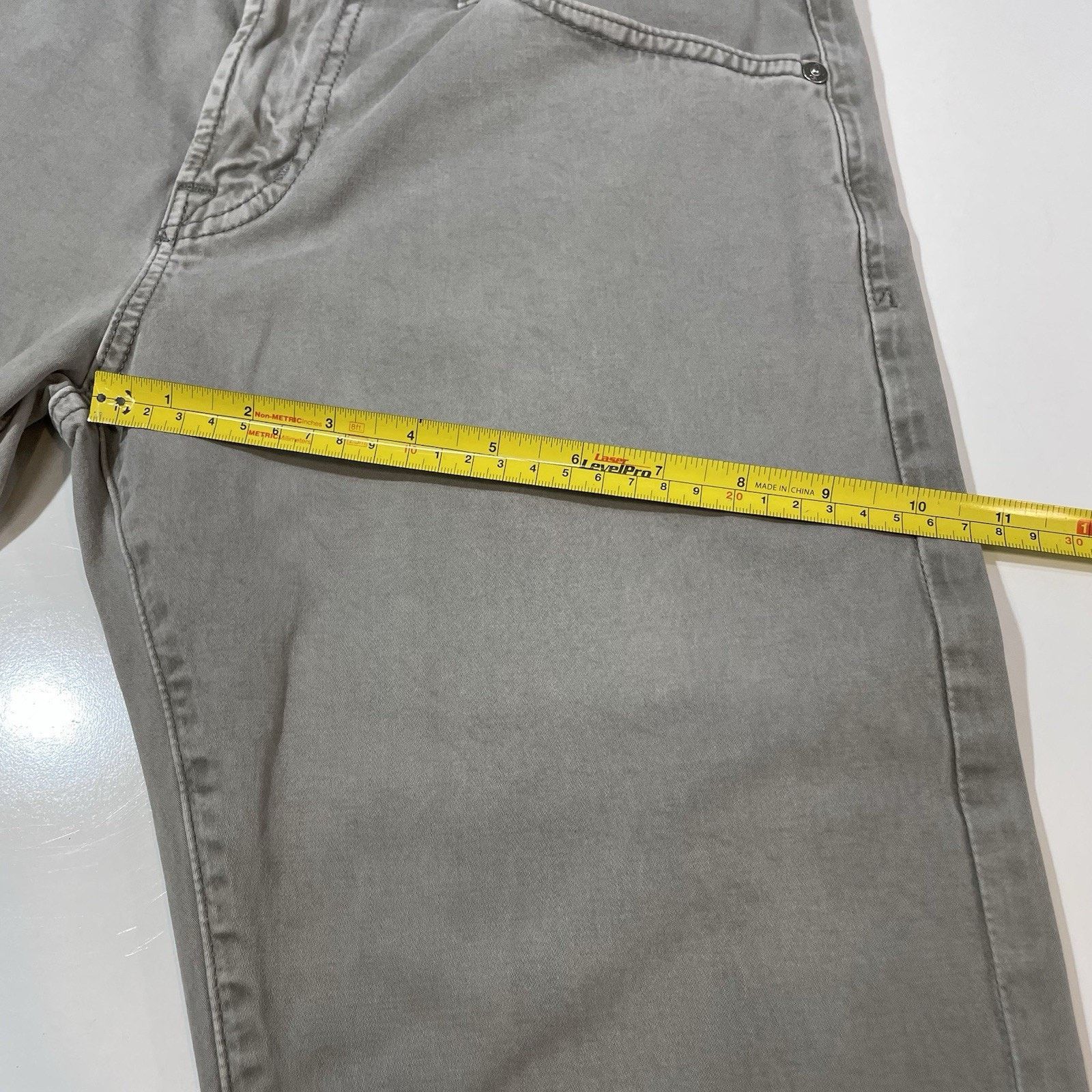 AG Adriano Goldschmied AG Jeans Men’s Pants Gray Jeans Relaxed Straight Leg 30x34 Size US 30 / EU 46 - 4 Thumbnail