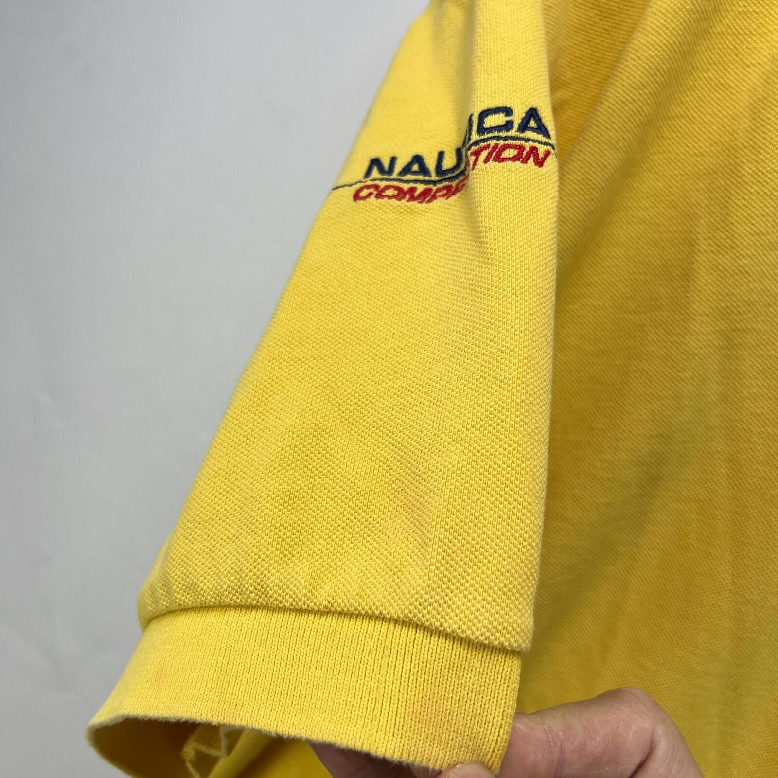 Nautica Vintage 90s Nautica Competition Polo Shirt XL Size US XL / EU 56 / 4 - 7 Thumbnail