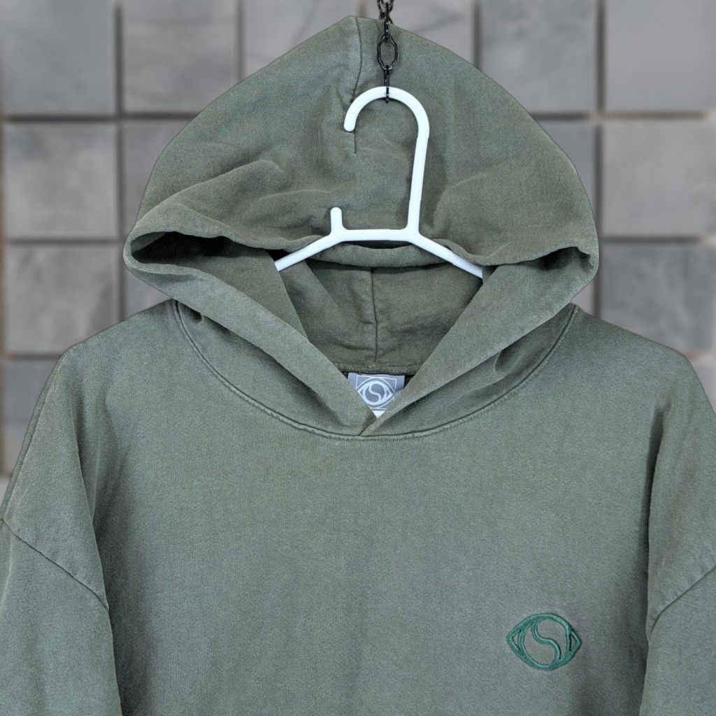 Logo 7 Soulection Worldwide Hoodie Green Embroidered Logo Pullover Mens XL Size US XL / EU 56 / 4 - 1 Thumbnail