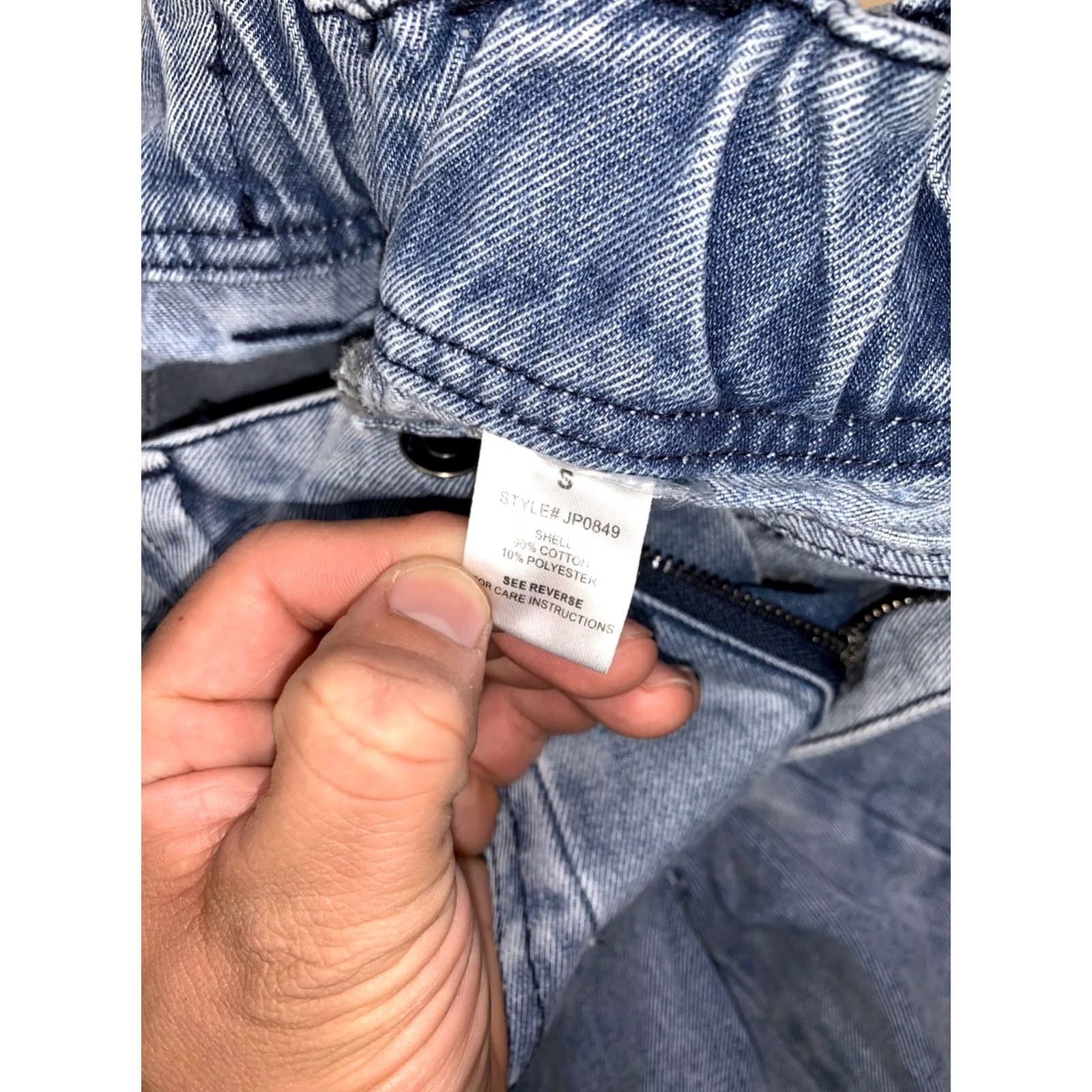 Vintage Oli & Hali OH Patchwork Jeans Women S Blue Boho Relaxed Jeans Patchwork Paisley 13369 S Blue Women Jeans Style Straight Bohemian Hippie 90s Size 28" / US 6 / IT 42 - 3 Thumbnail