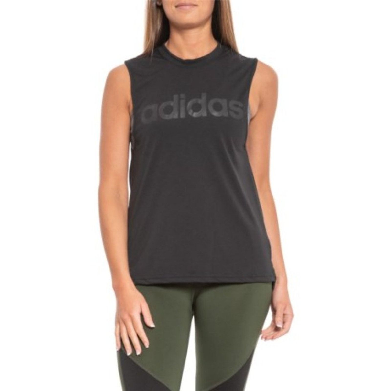 Adidas Adidas Black Dash Tank Top Size S / US 4 / IT 40 - 8 Thumbnail