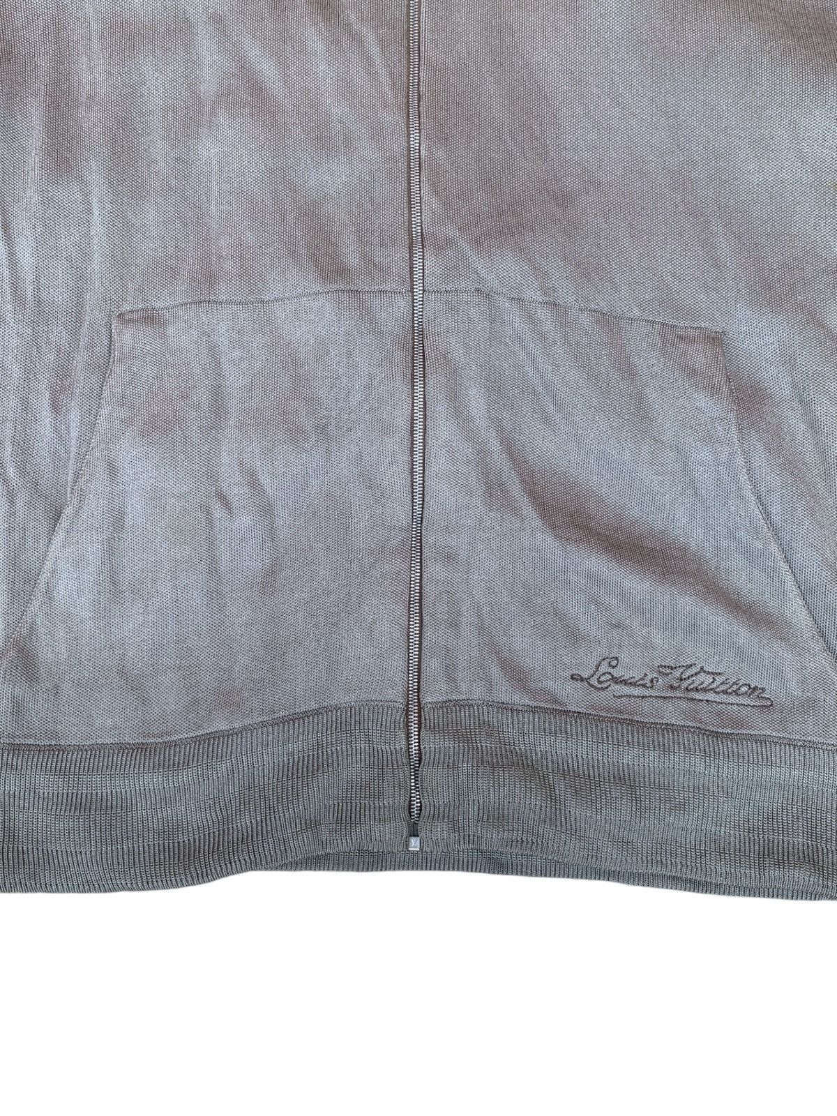 Designer × Louis Vuitton LV blank zip sweatshirt hooded Size US M / EU 48-50 / 2 - 3 Thumbnail
