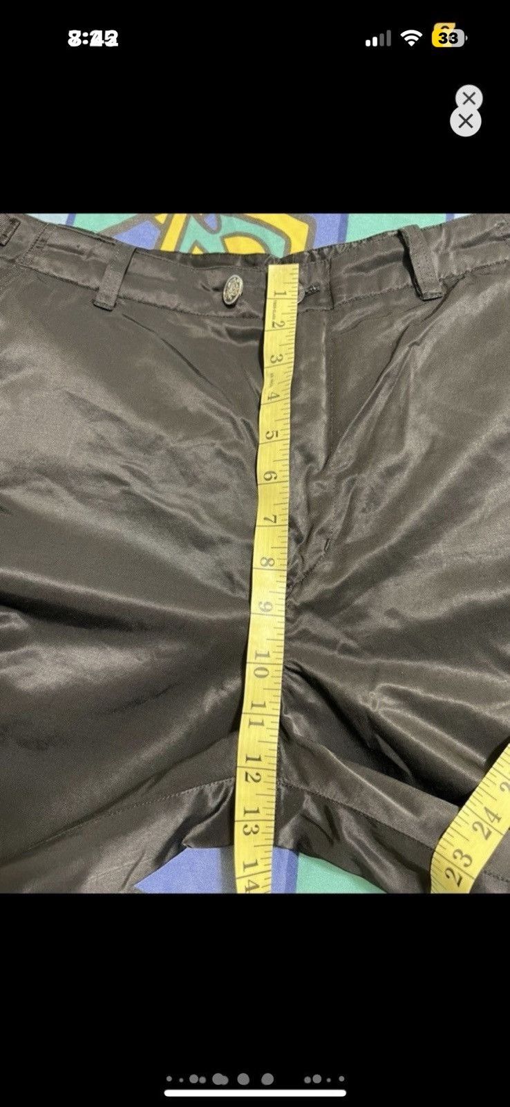 DKNY ***FINAL DROP***RARE 90s DKNY TECHNICAL WIDE CARGO 31 Size US 31 - 14 Thumbnail