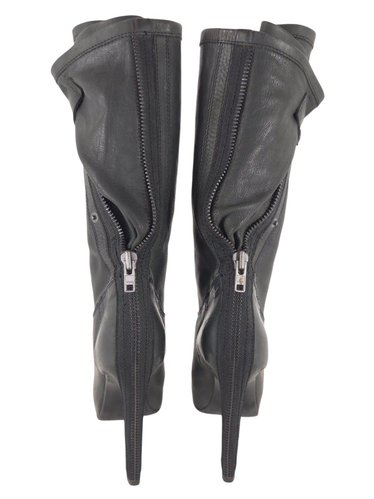 Haider Ackermann Haider Ackermann Runway 2010 Lavagna Platform Stiletto Boot Size US 9 / IT 39 - 5 Thumbnail
