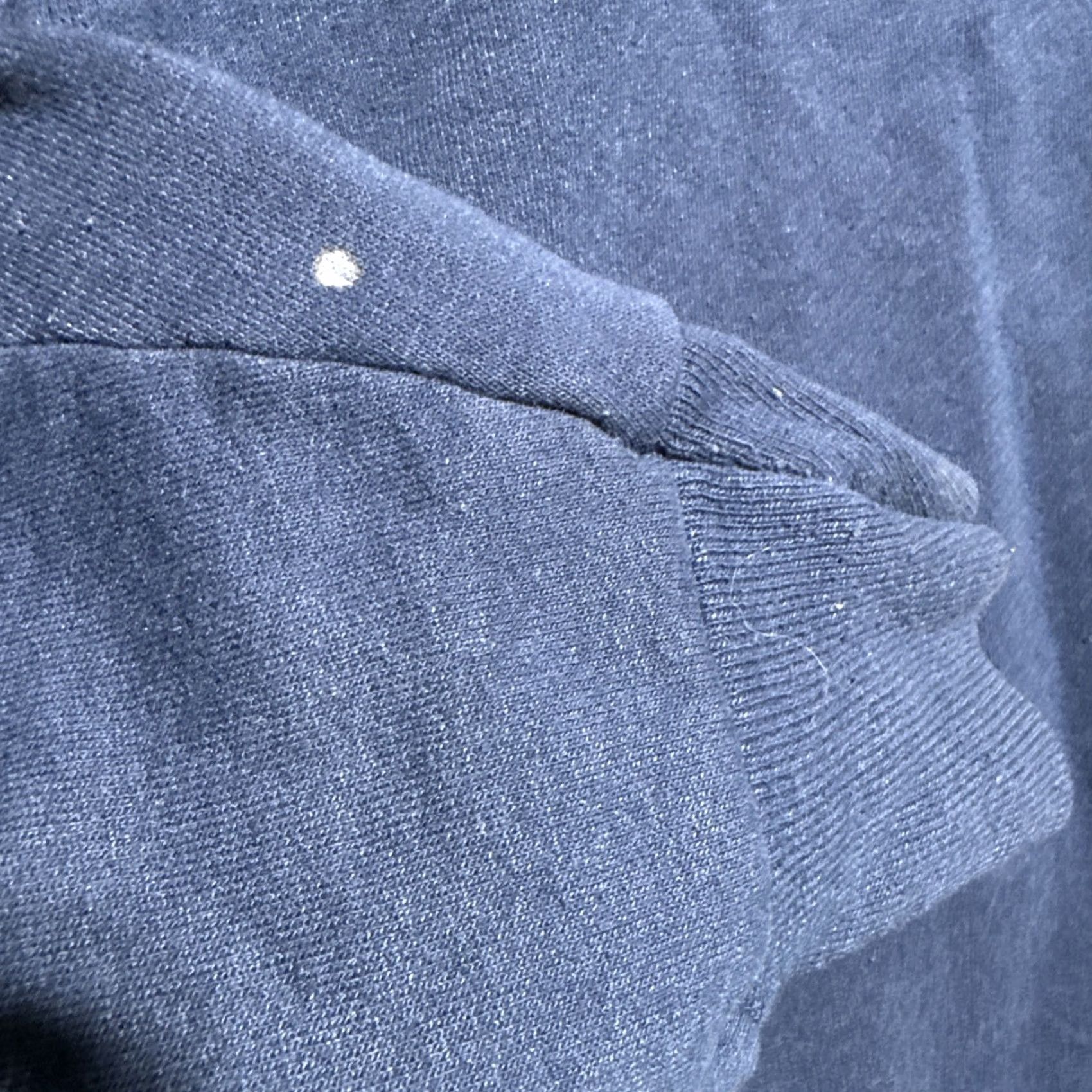 Hanes VINTAGE Hanes Bowl Sweatshirt Navy Blue Embroidered Crew Neck Long Sleeve Men L Size US L / EU 52-54 / 3 - 3 Thumbnail