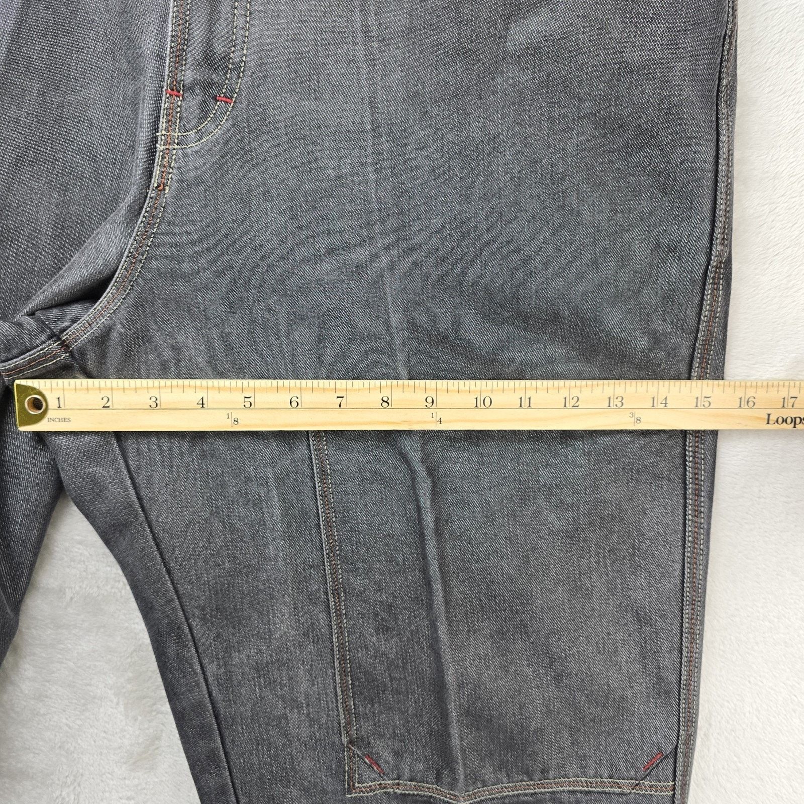 Mecca Vtg Mecca Jeans Mens 38 (Fits36x33) Baggy Chore Pocket Y2K Size US 36 / EU 52 - 17 Thumbnail