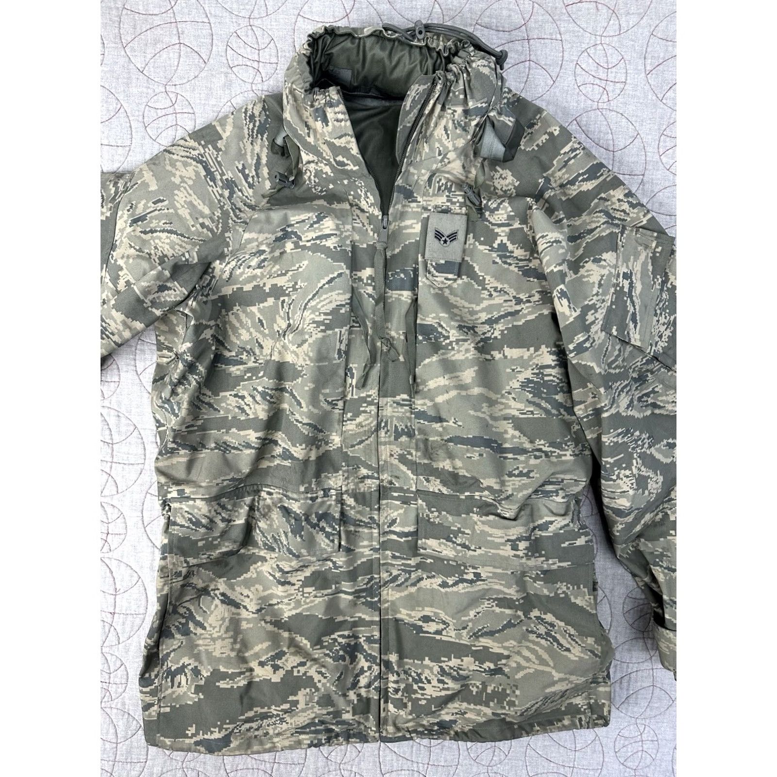 Propper VINTAGE PROPPER US AIR FORCE Parka Jacket Camouflage Military Outdoor Wind-Resistant Hooded - No, wait. Size US M / EU 48-50 / 2 - 3 Thumbnail
