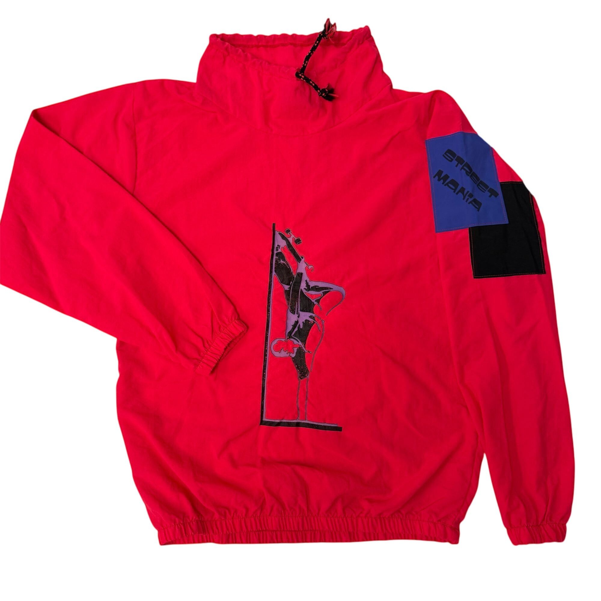 90's NEON Windbreaker SKATER Skateboarding Handplant Jacket