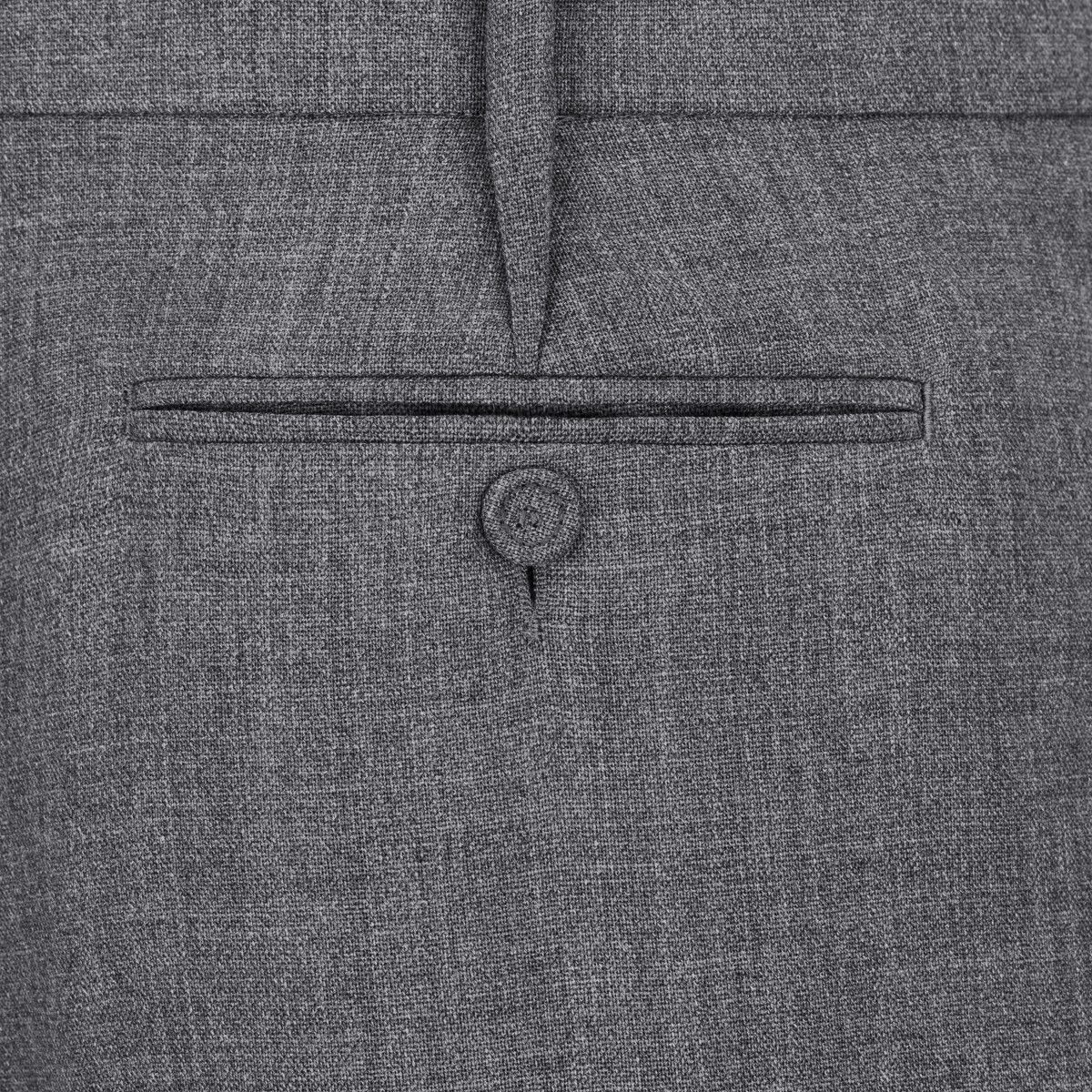 Dior o1bcso1str0125 Pleated Pants in Anthracite Grey Size US 34 / EU 50 - 3 Thumbnail