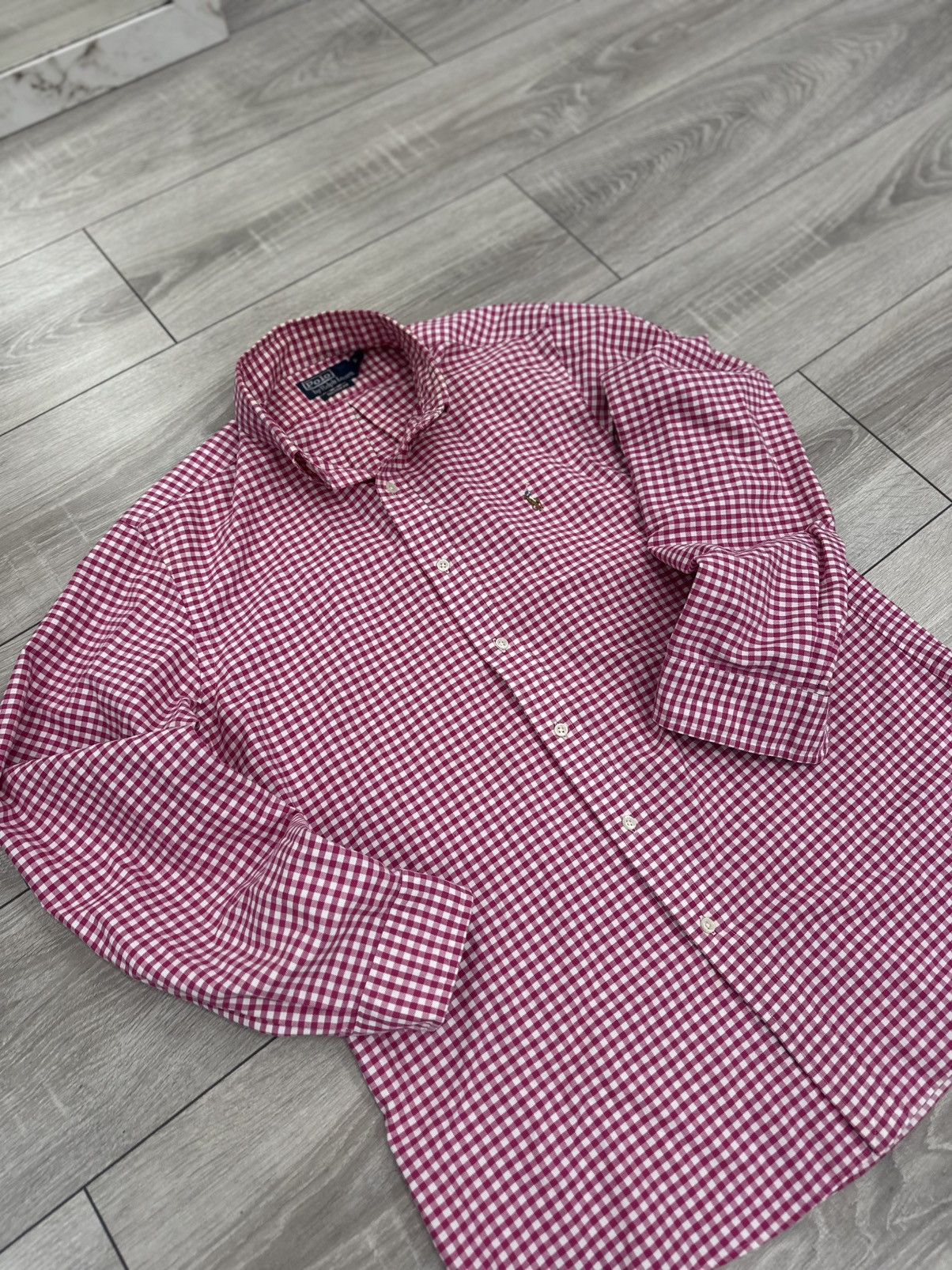 Polo Ralph Lauren Polo Ralph Lauren Pink Stripped Shirt Old Money Style Size US L / EU 52-54 / 3 - 5 Thumbnail