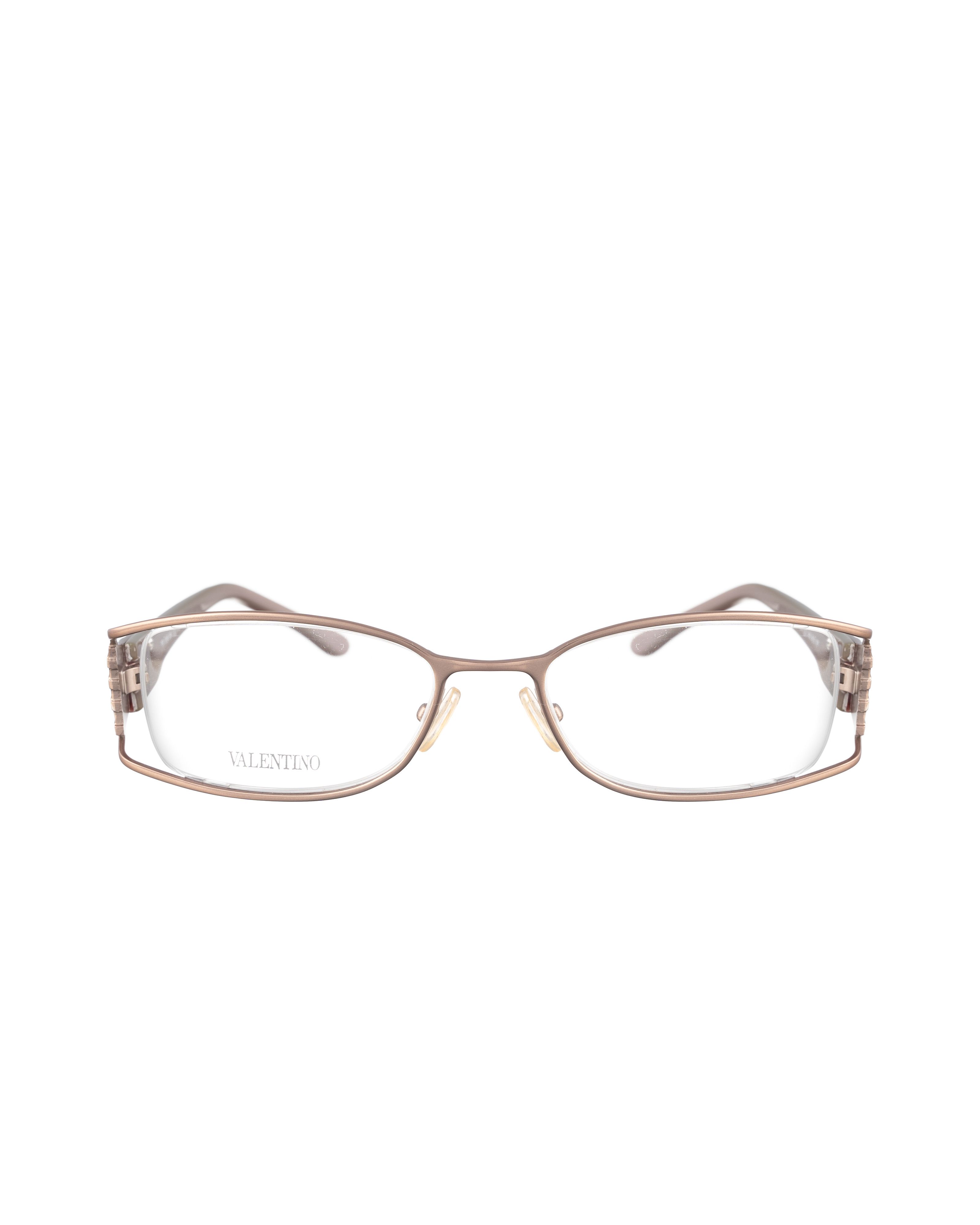 Valentino Valentino 00s Pink Brown Glasses with White Gems Size ONE SIZE - 2 Thumbnail