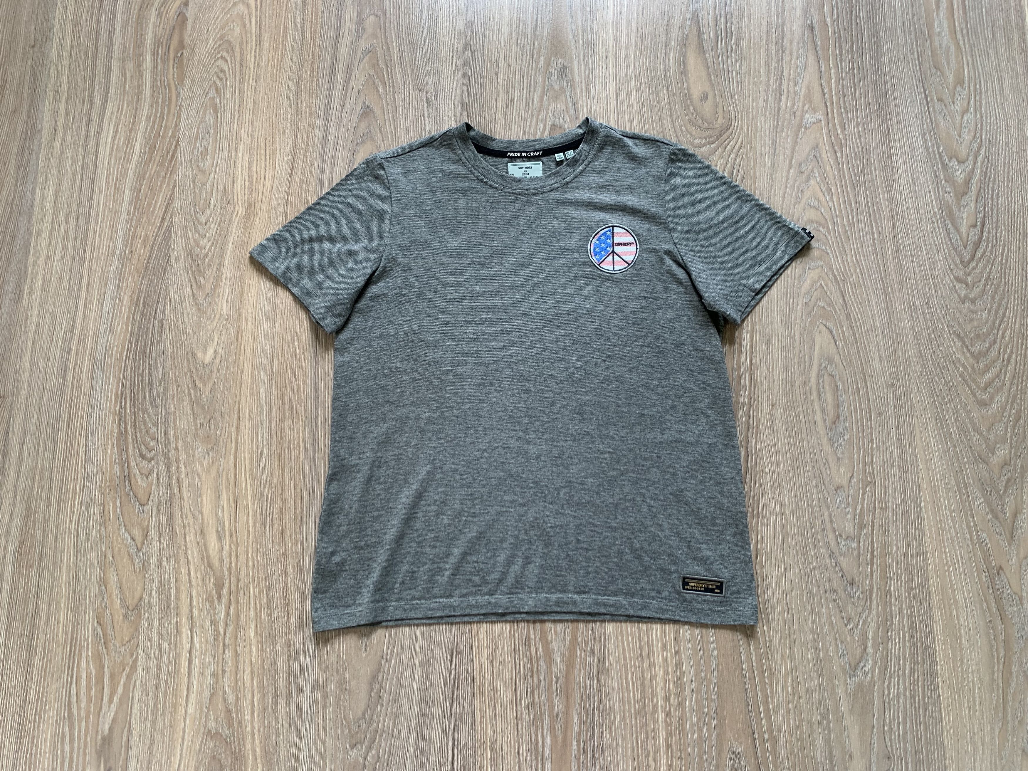 Japanese Brand Superdry Gray Training T-Shirt Size US XXS / EU 40 - 1 Thumbnail