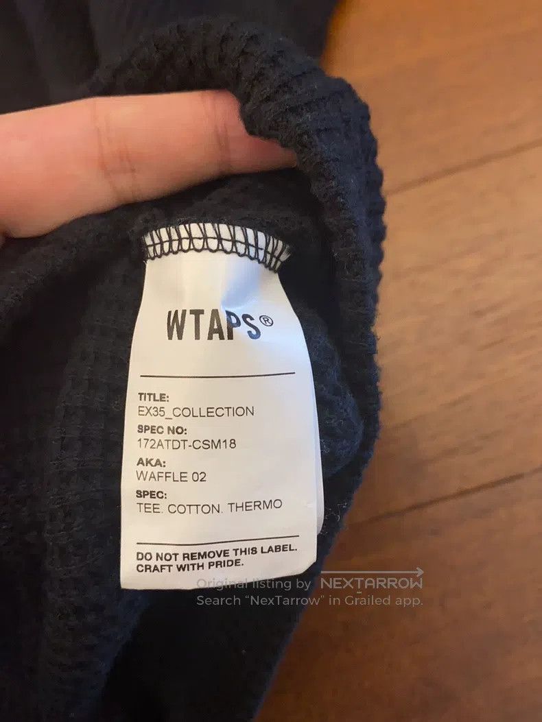 Wtaps Wtaps Waffle hoodie Size US M / EU 48-50 / 2 - 5 Thumbnail