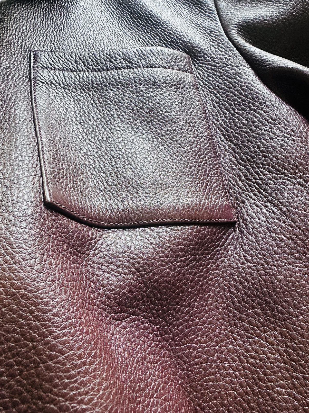 Yang Li Yang li heavy grain leather shirt jacket A/W 2013/14 Size US M / EU 48-50 / 2 - 3 Thumbnail