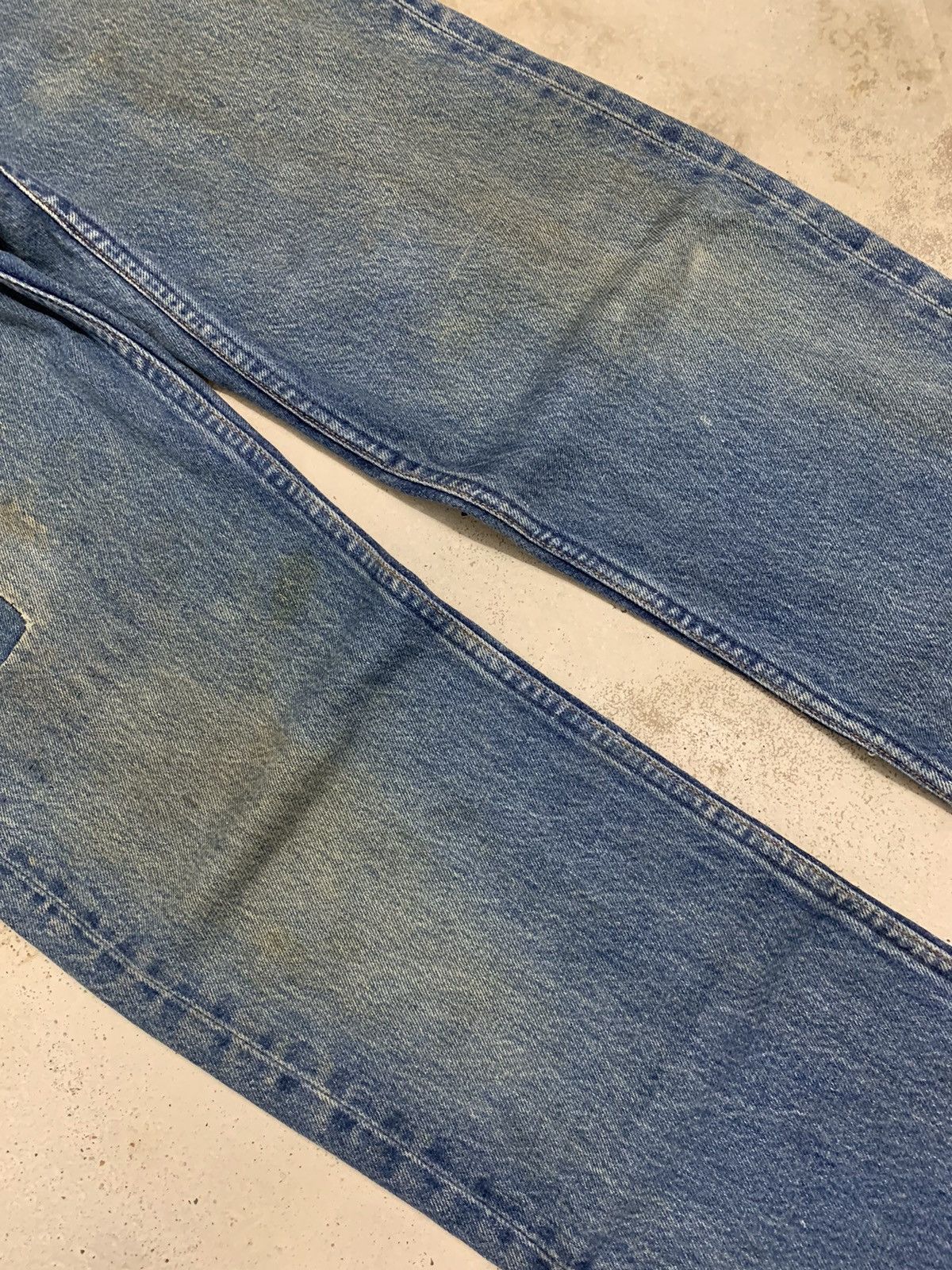 Levi's Levis 501 Vintage Muddy Patch Distressed Denim Size US 30 / EU 46 - 4 Thumbnail