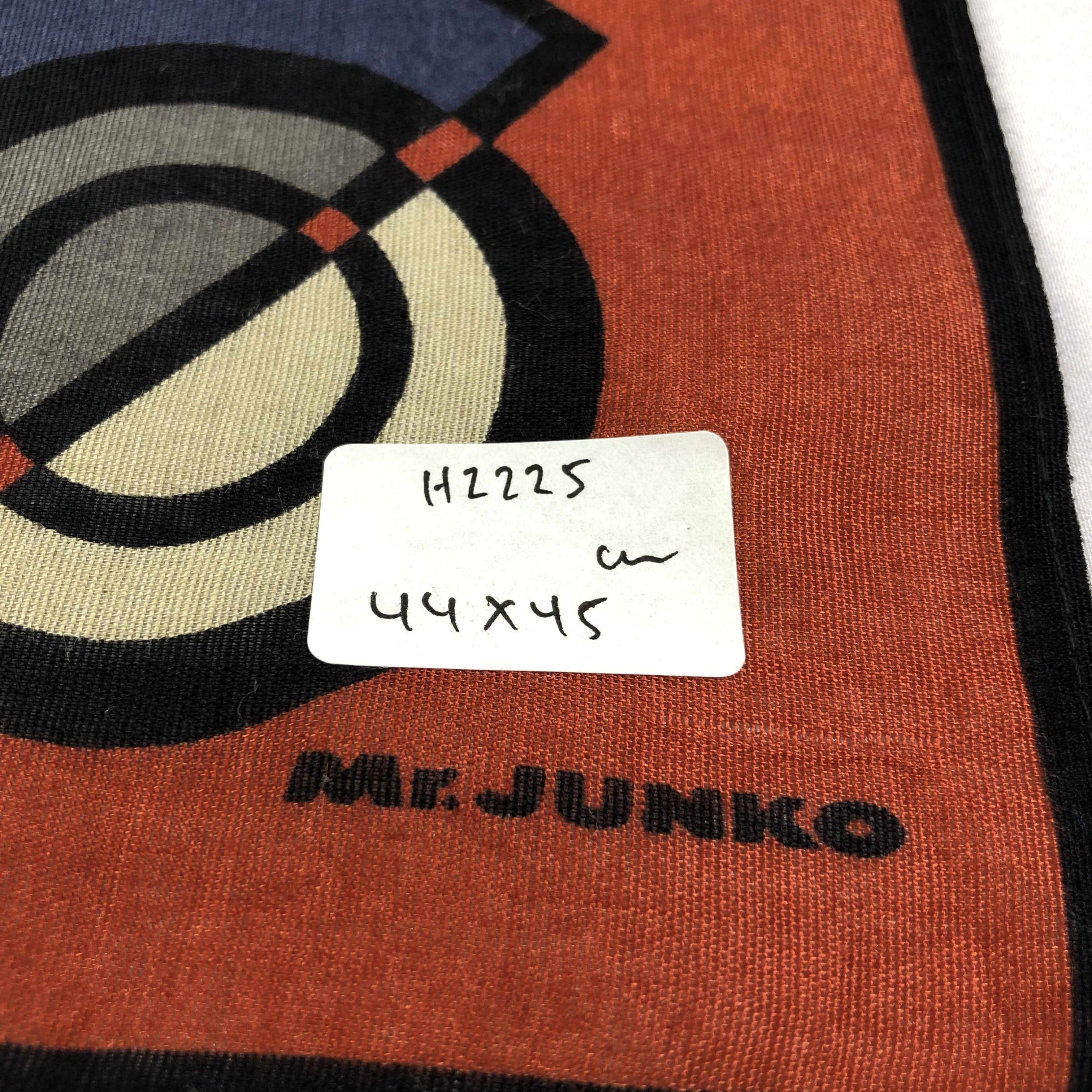 Mr. Junko Mr. Junko Handkerchief Neckerchief Bandana H2225 Size ONE SIZE - 5 Thumbnail