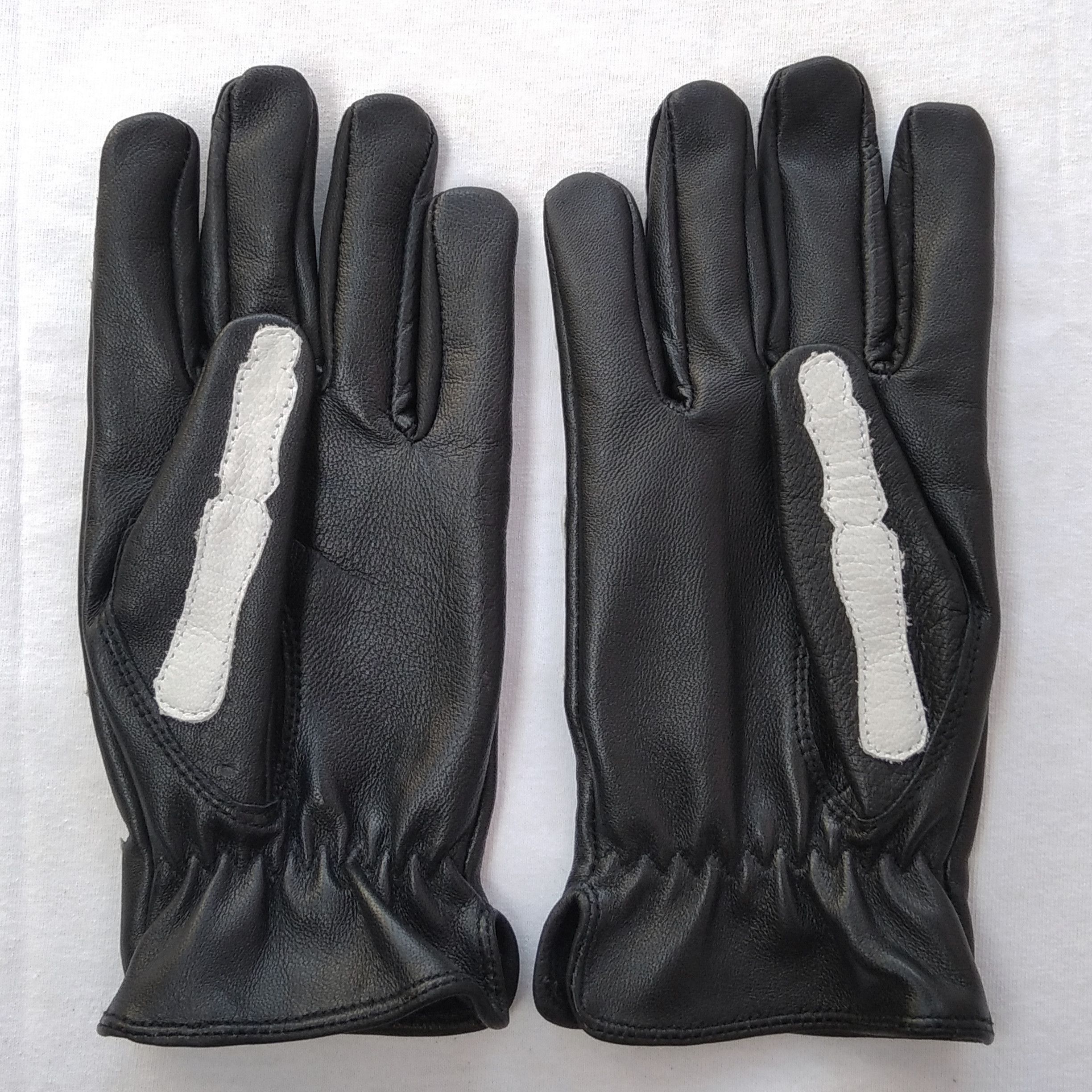 Yasuyuki Ishii Leather Skeleton Gloves Size ONE SIZE - 5 Thumbnail