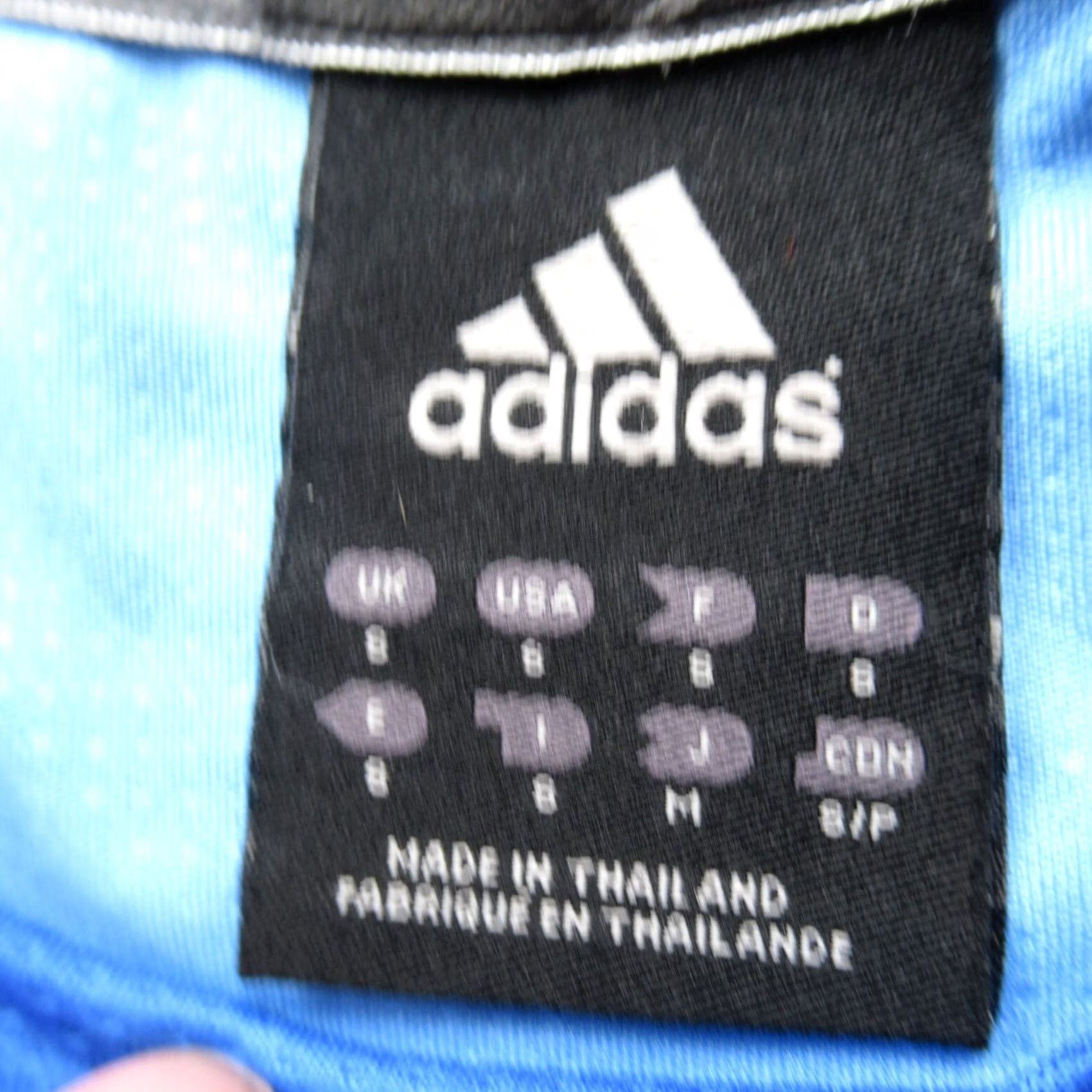 Adidas Mens Denver Nuggets Adidas Blue Shirt Small Crew Neck Short Sleeve Pullover NBA Jersey Size US S / EU 44-46 / 1 - 3 Thumbnail