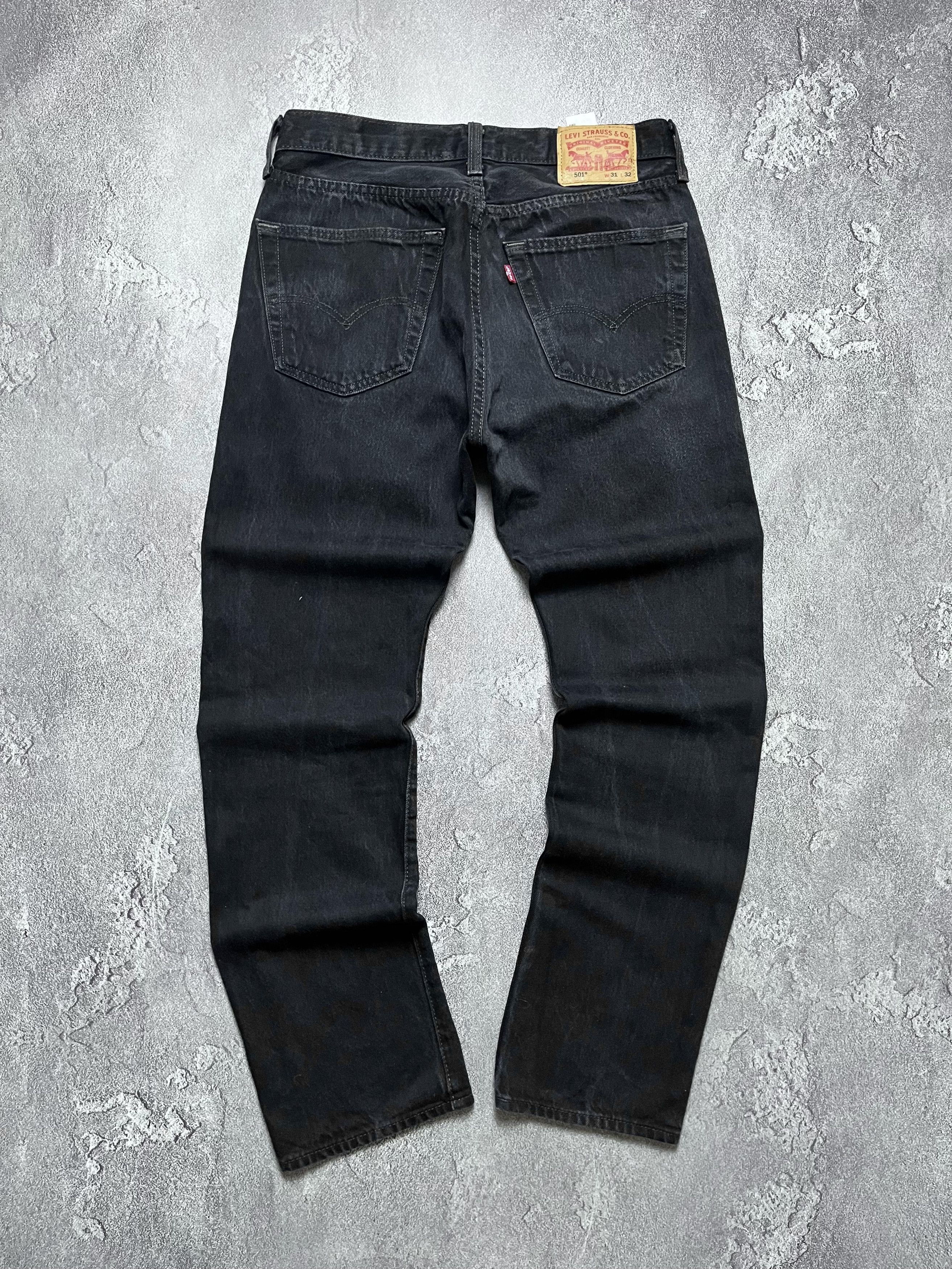 Levi's Vintage Bootcut Flared Jeans Levi’s Big Logo Mens 31/32 Size US 31 - 1 Thumbnail