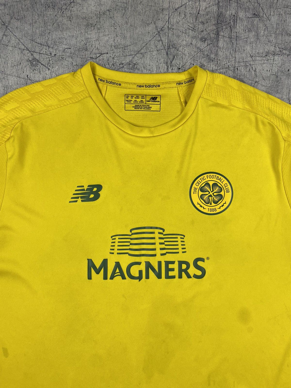New Balance New Balance Celtic FC Soccer Jersey Tee T Shirt Size XXXL Size US XXL / EU 58 / 5 - 5 Thumbnail