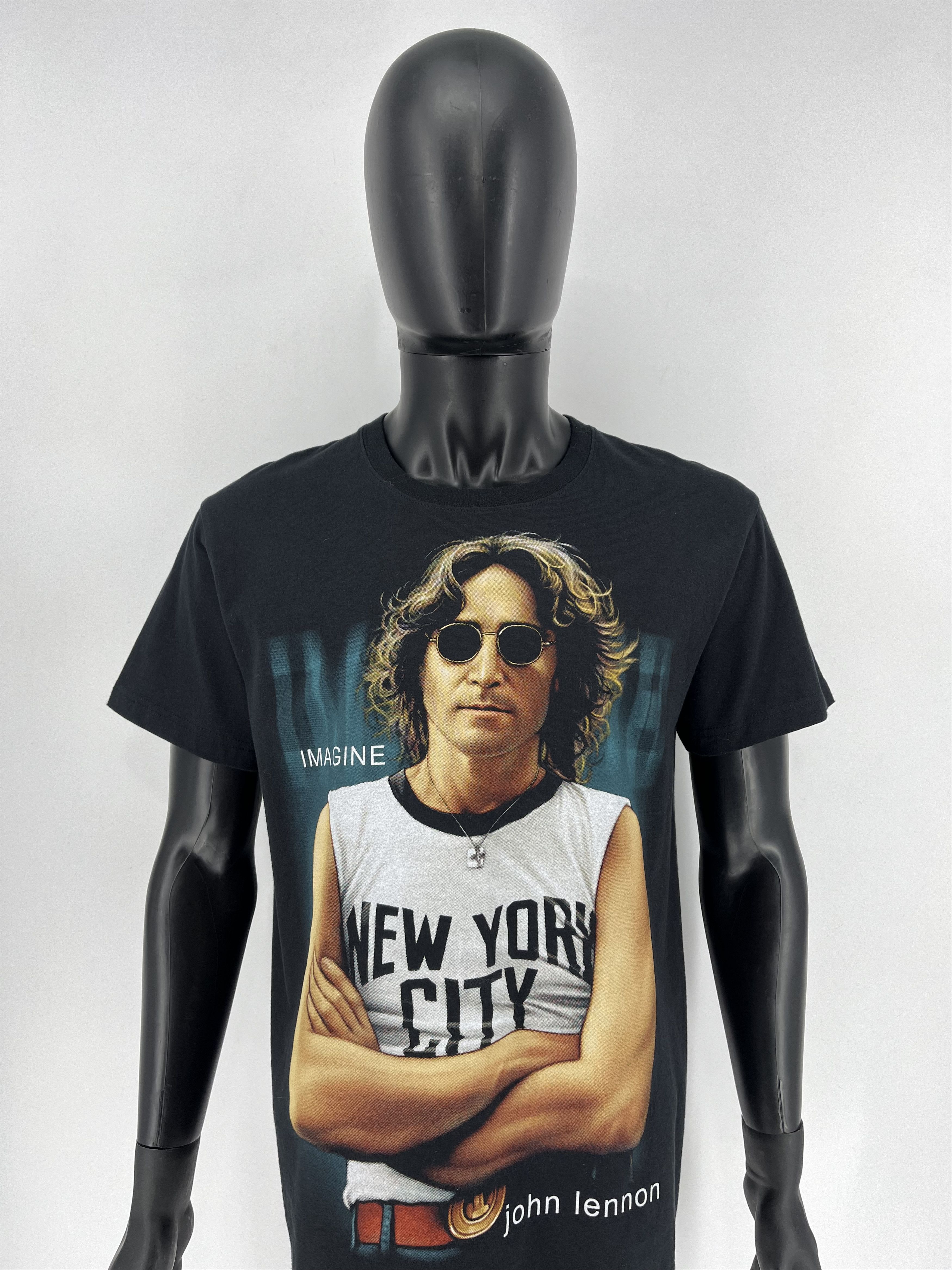 Vintage John Lennon All Over Print Vintage Tee Size US M / EU 48-50 / 2 - 1 Thumbnail