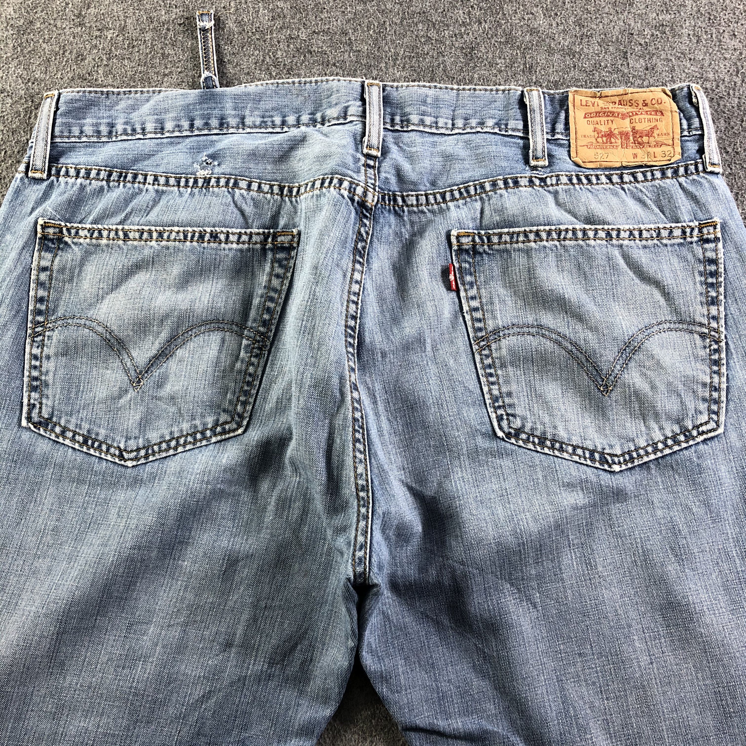 Levi's Vintage Blue Wash Levis 527 Jeans-J3531 Size US 40 / EU 56 - 4 Thumbnail