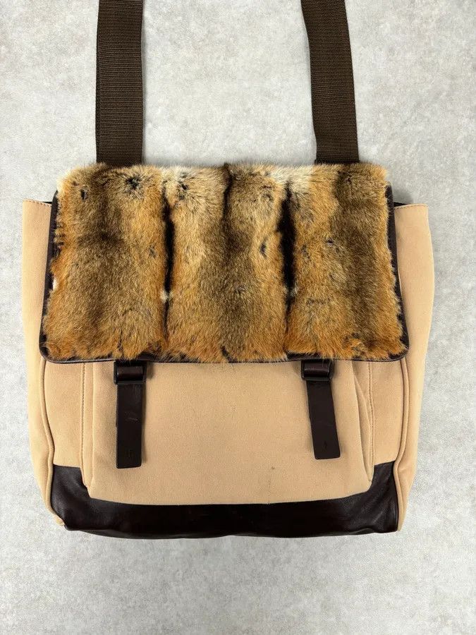 Prada FW1999 Prada Fur Beige Shoulder Bag Size ONE SIZE - 4 Thumbnail