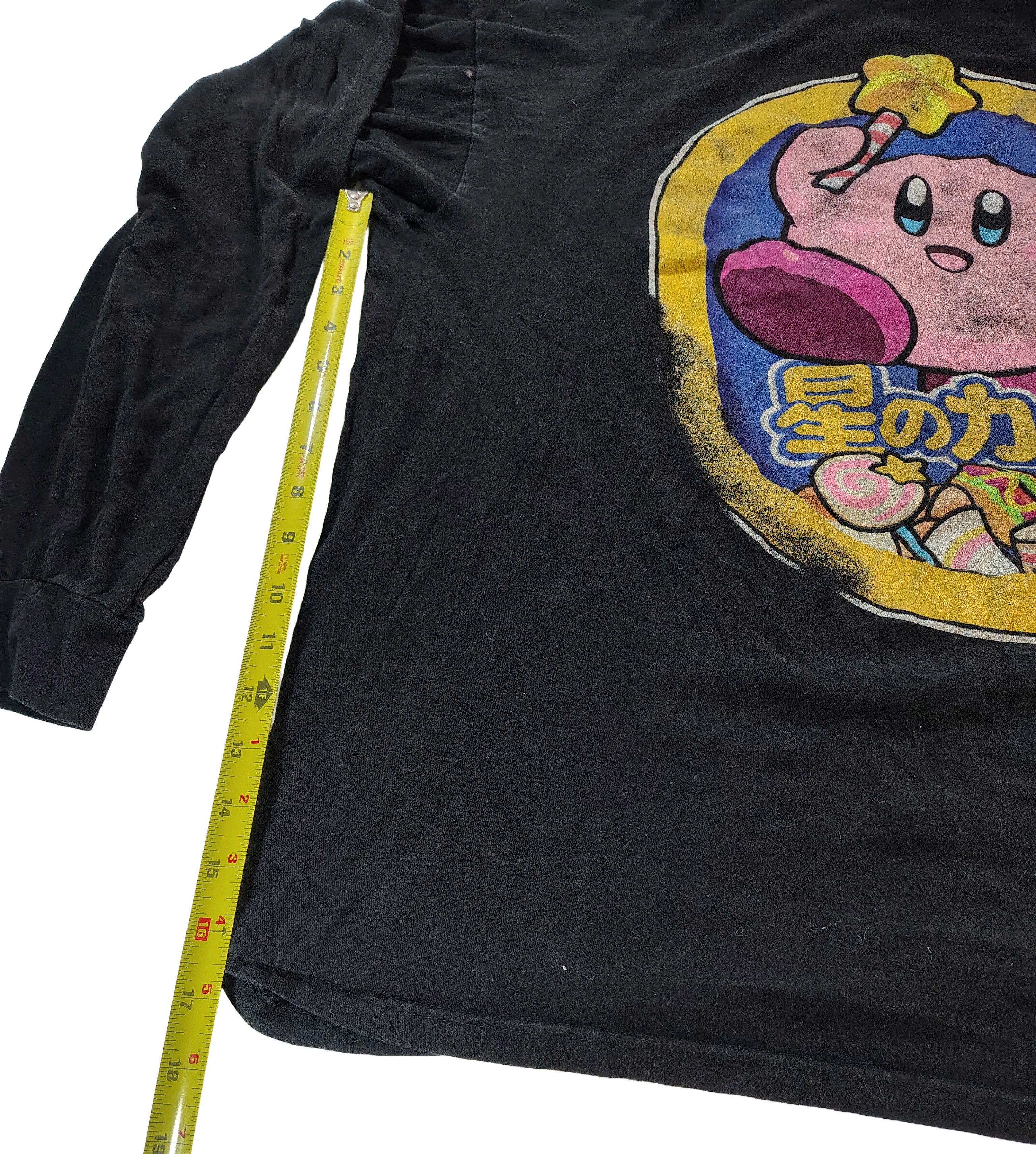Nintendo Men's Vintage Large Japanese Kirby Graphic T-Shirt Size US L / EU 52-54 / 3 - 4 Thumbnail