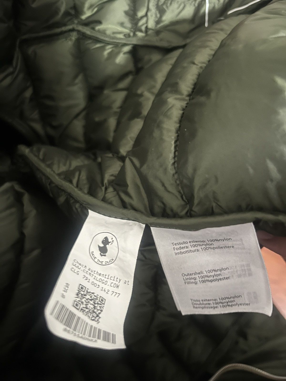 Save The Duck Save The Duck Green Insulated Jacket Size S / US 4 / IT 40 - 5 Thumbnail