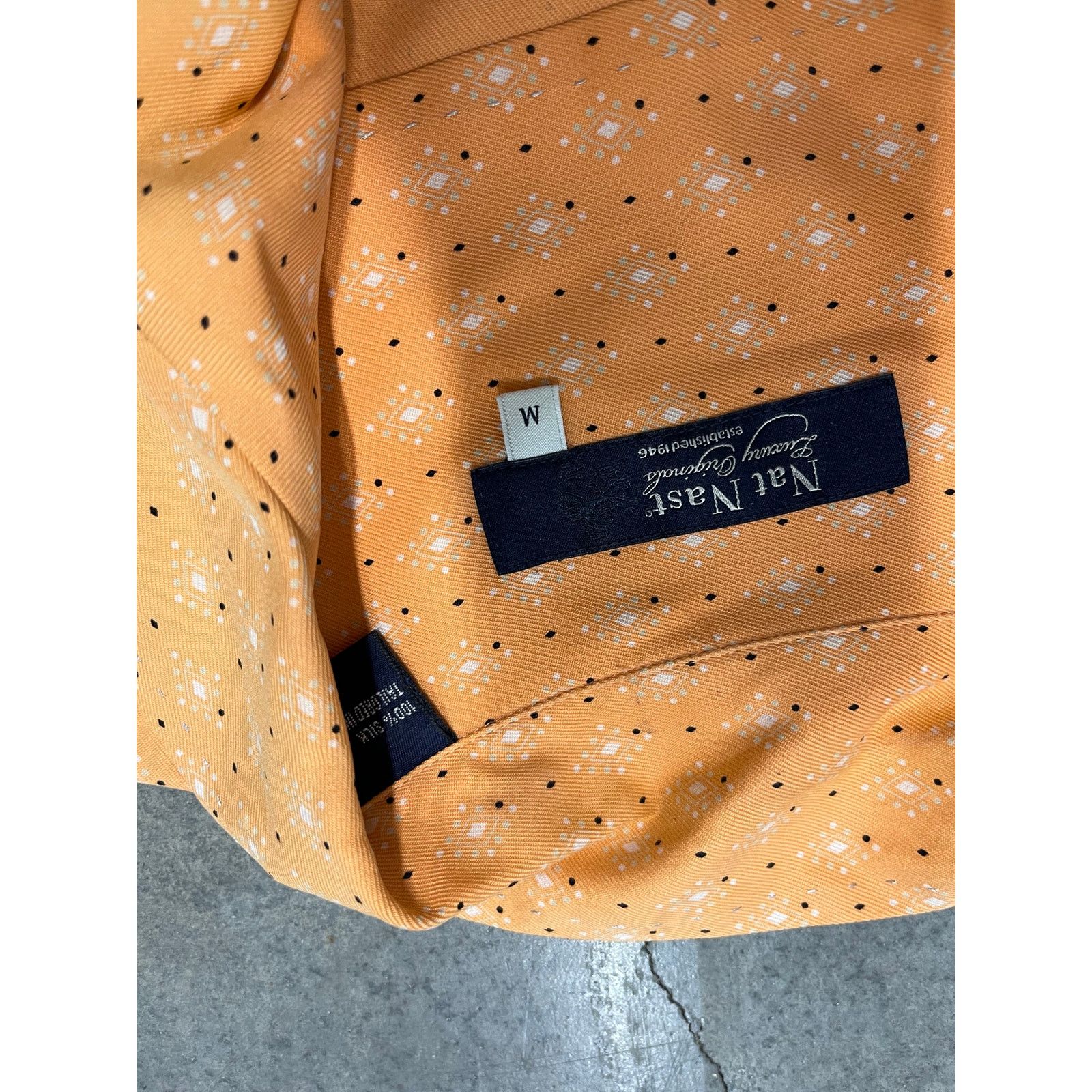 Nat Nast Nat Nast 100 percent silk patterned luxury shirt men’s Size US M / EU 48-50 / 2 - 2 Thumbnail