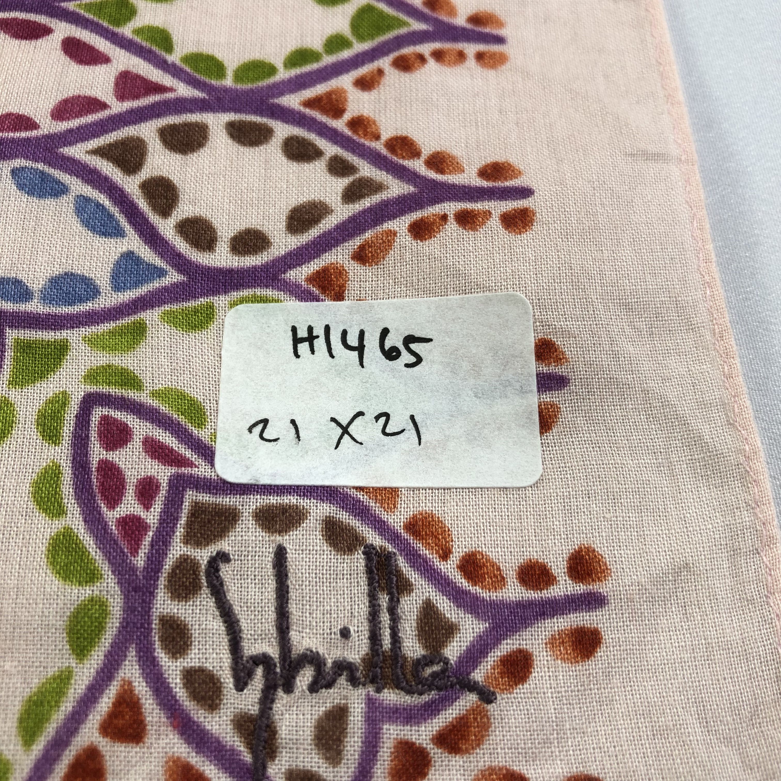 Vintage Shilla Handkerchief Neckerchief Bandana H1465 Size ONE SIZE - 7 Thumbnail