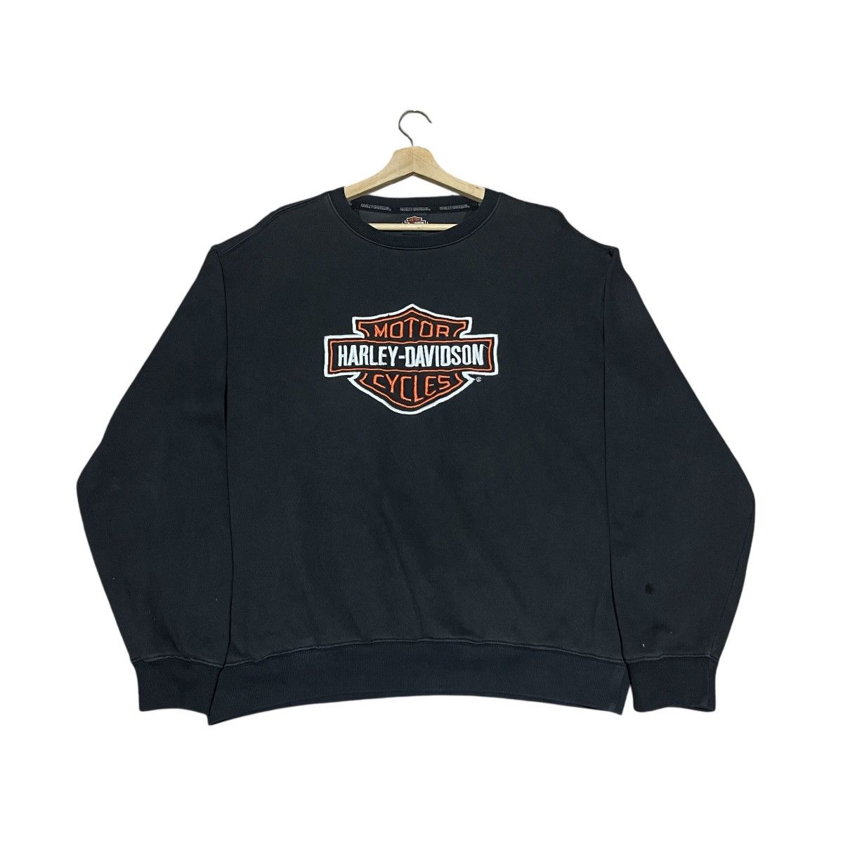 Harley Davidson Y2k Harley Davidson Faded Biker Crewneck Sweatshirt Size US XXL / EU 58 / 5 - 1 Thumbnail