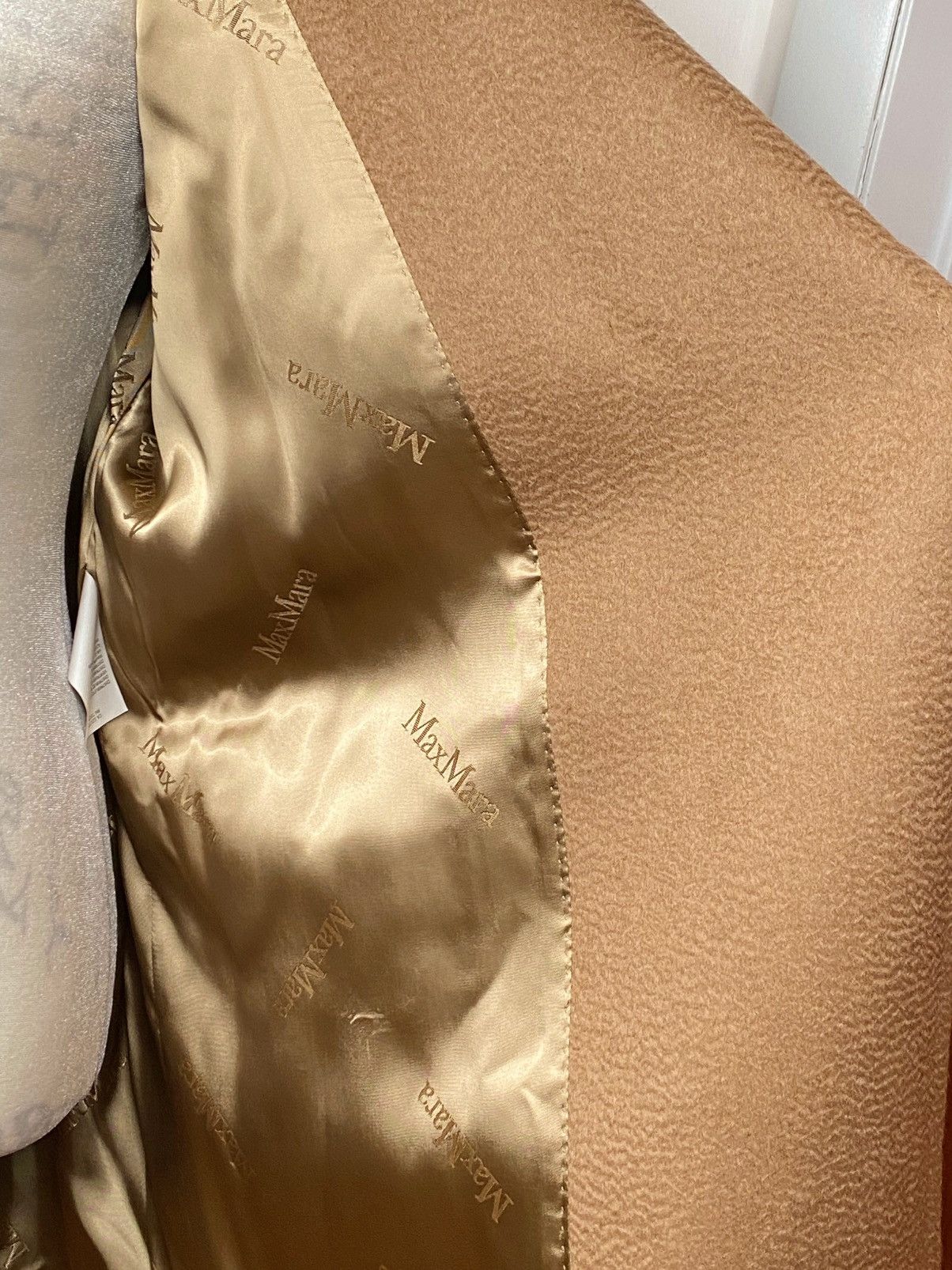Max Mara Max Mara Rialto Camel Hair Belted Short Hooded Coat size 14 Size XL / US 12-14 / IT 48-50 - 11 Thumbnail