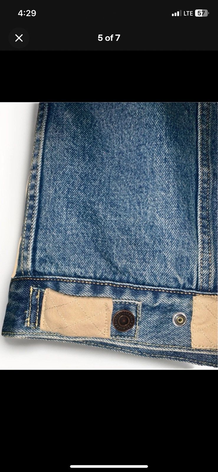 Other Custom Levi/A.P.C Denim Jacket Size US L / EU 52-54 / 3 - 5 Thumbnail