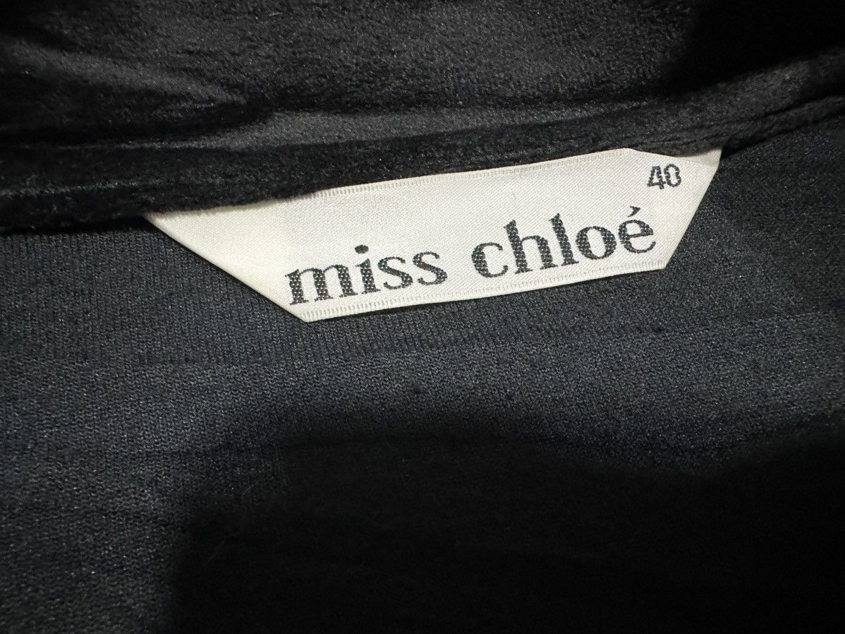 Designer × Japanese Brand 🔥Vintage Miss Chloe Velvet Shirt Snap Button Oversized Size US XL / EU 56 / 4 - 14 Thumbnail