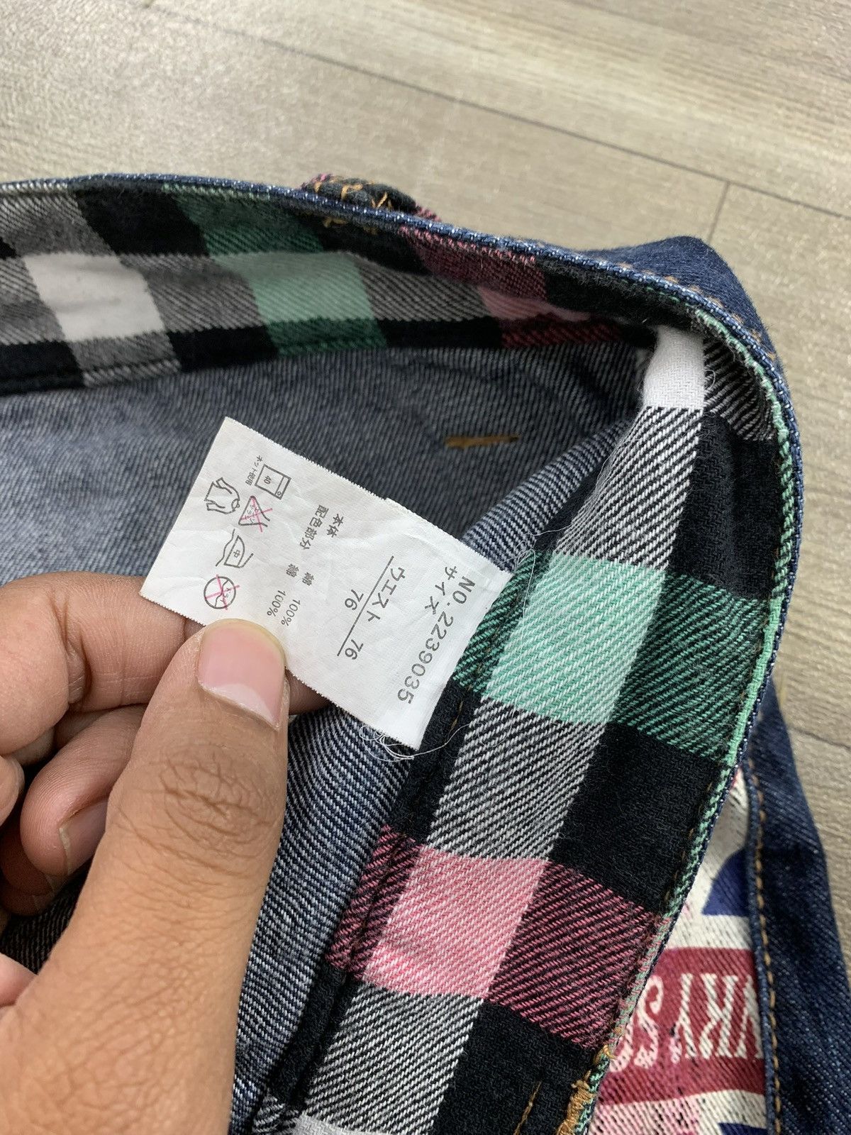 Japanese Brand 2000s Sorridere Doubel Waist Punk Ifsix Lgb Style Jeans Size US 32 / EU 48 - 9 Thumbnail