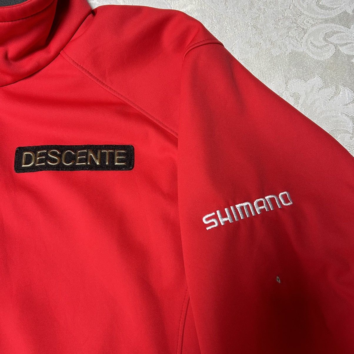 Descente DESCENTE Mens Red Water-Resistant Soft-Shell Jacket Small Size US S / EU 44-46 / 1 - 7 Thumbnail