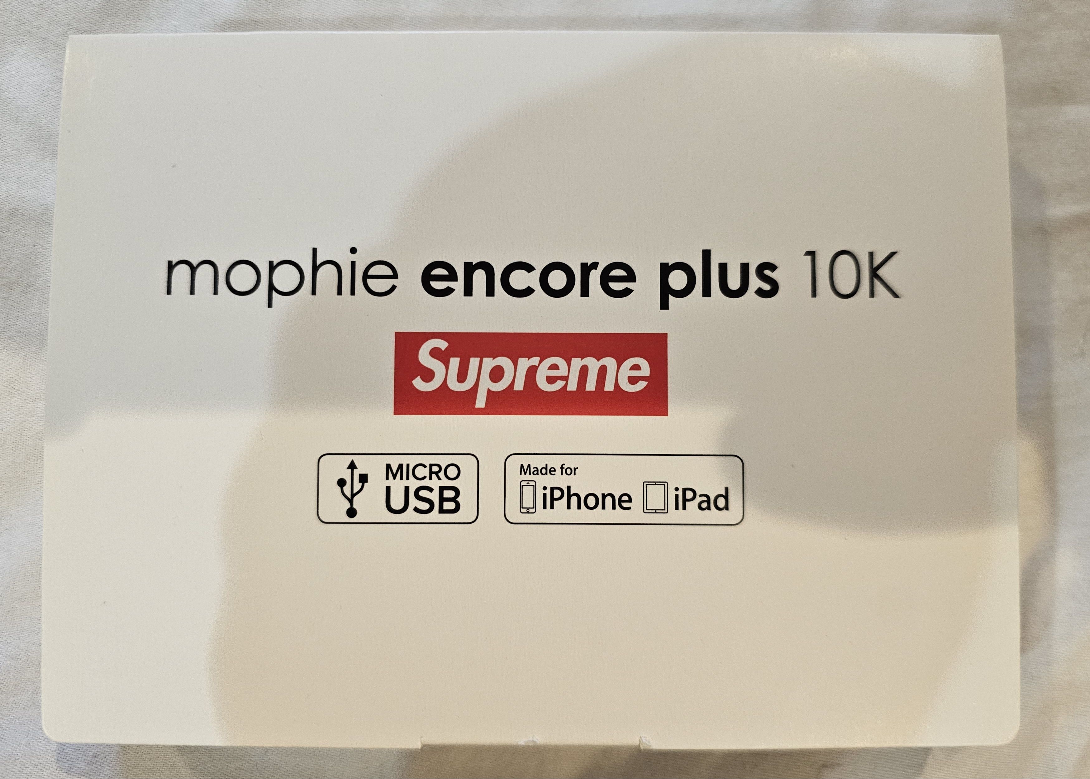 Mophie × Supreme SUPREME MOPHIE ENCORE PLUS10K CHARGER RED Size ONE SIZE - 5 Thumbnail