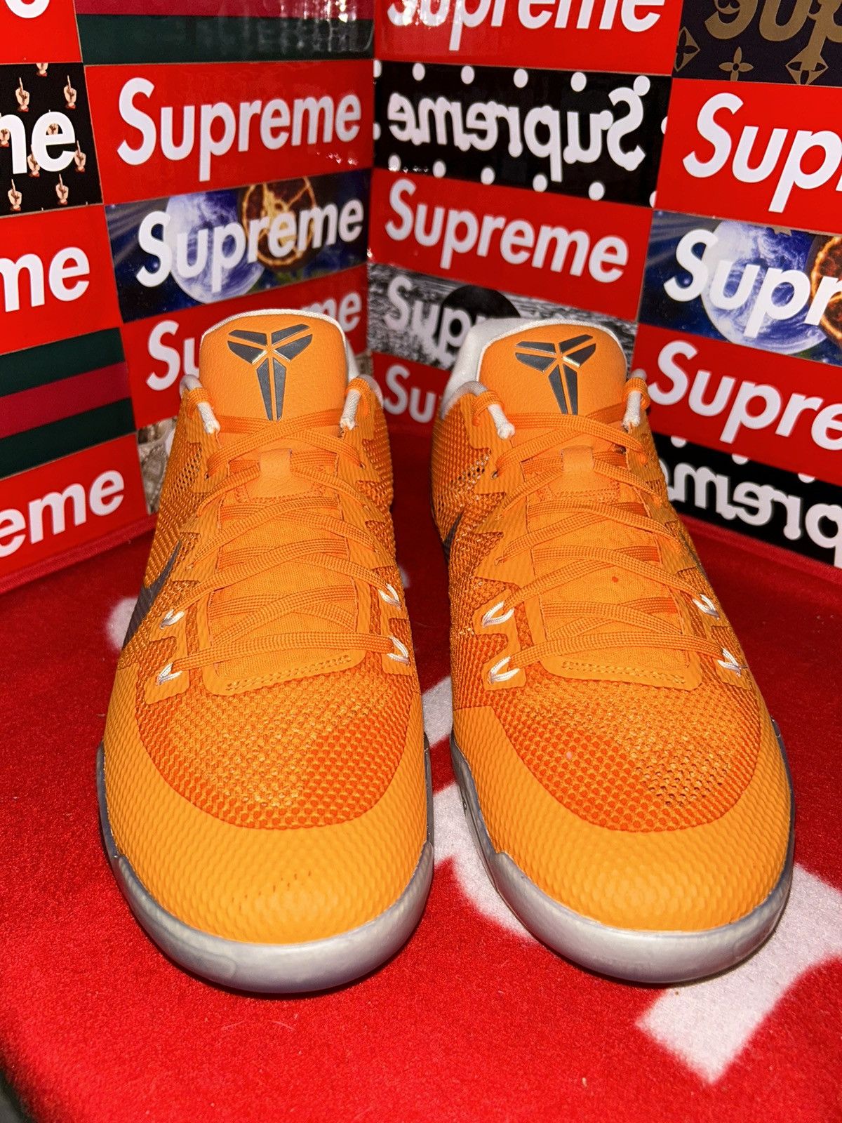 Nike Nike Kobe 11 TB 'Orange' 856485 881 15 VNDS Promo Sample Size US 15 / EU 48 - 2 Thumbnail