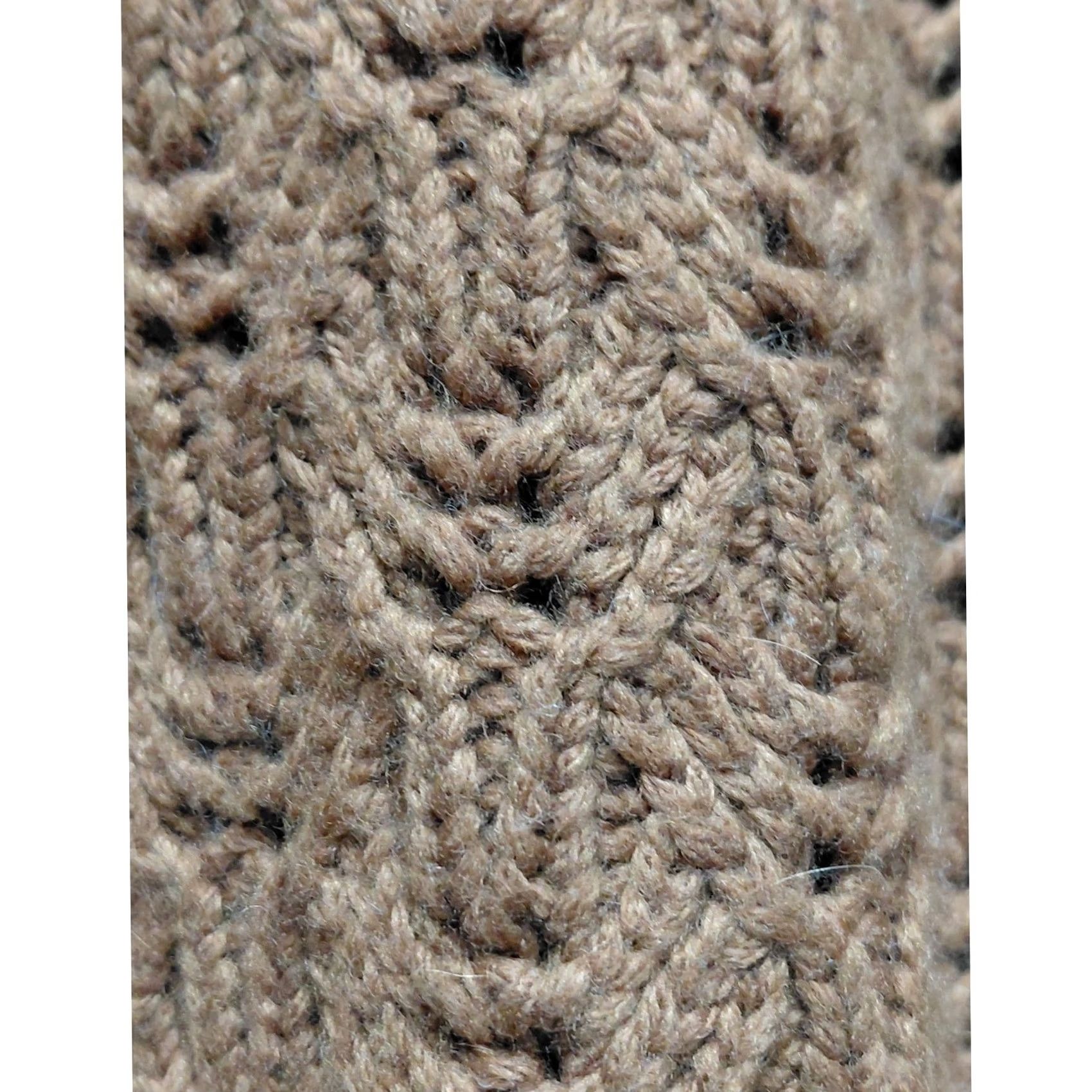 Madewell Madewell Sweater Brown Merino Wool Blend Size 2XS Crew Neck Long Sleeve Knitted Pullover Women Vintage N/A Size XXS / US 00 / IT 34 - 3 Thumbnail