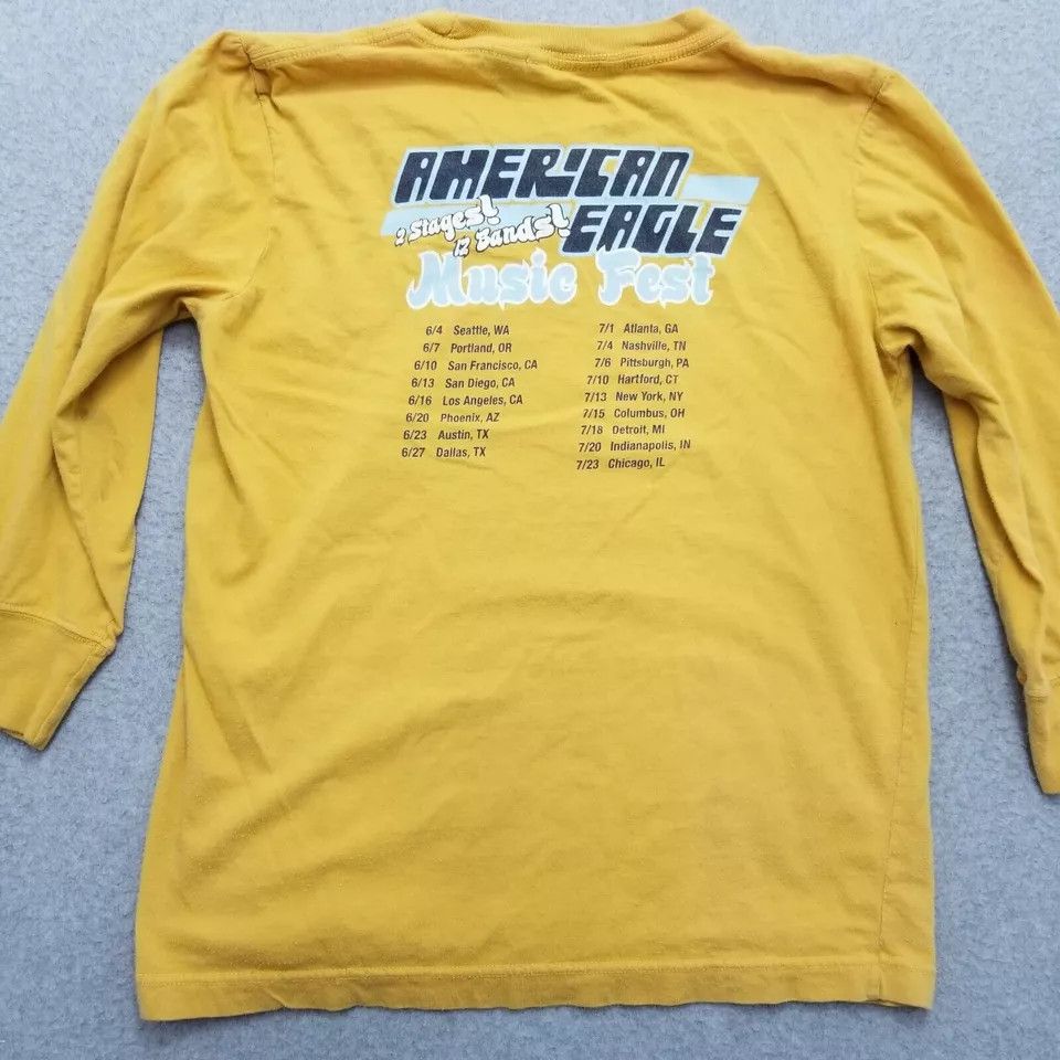 American Eagle Outfitters American Eagle Shirt Mens Medium Long Sleeve Music Fest Size US M / EU 48-50 / 2 - 2 Thumbnail