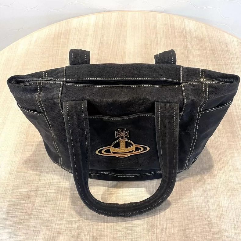Vivienne Westwood Vivienne Westwood size os Gold openwork Saturn tote bag Size ONE SIZE - 5 Thumbnail