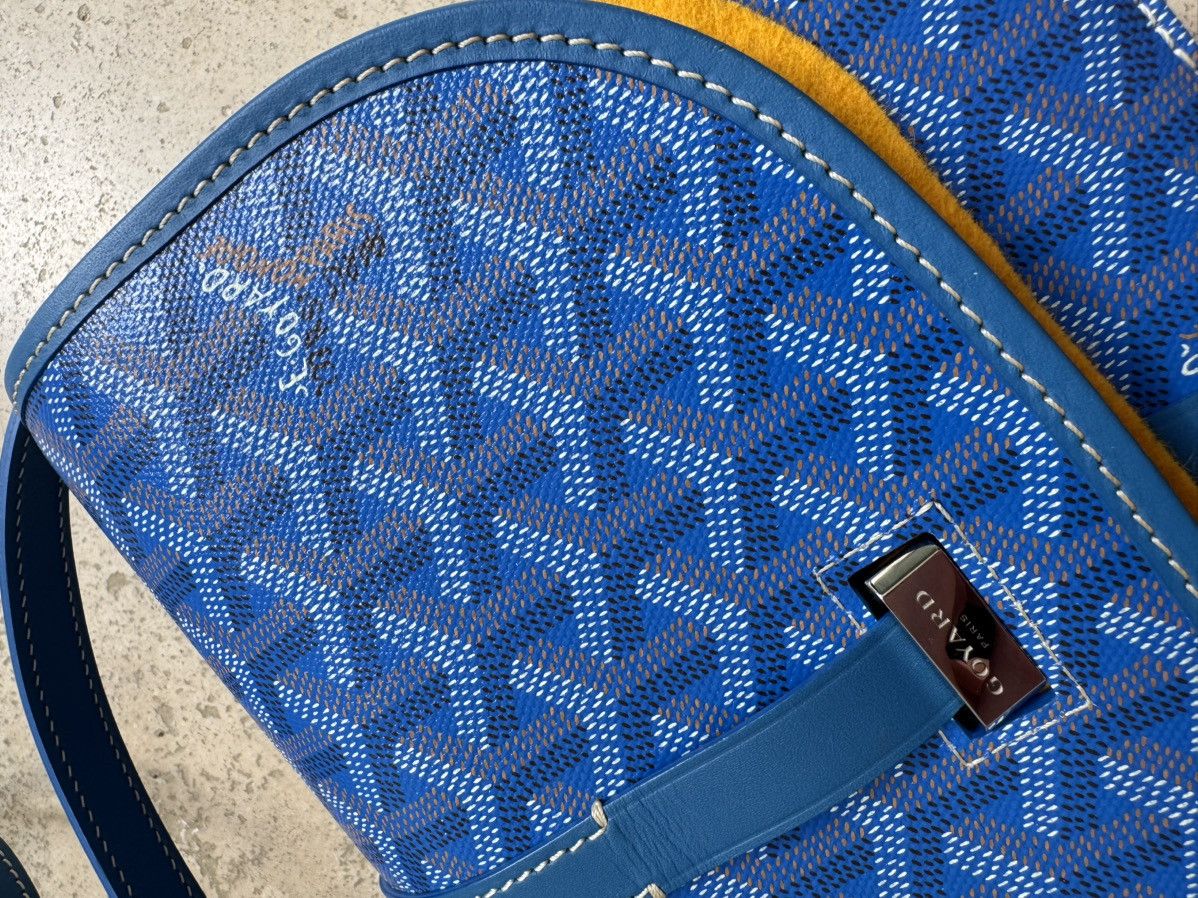 Goyard Authentic - GOYARD BELVEDERE II SKY BLUE PM MESSENGER BAG Size ONE SIZE - 17 Thumbnail