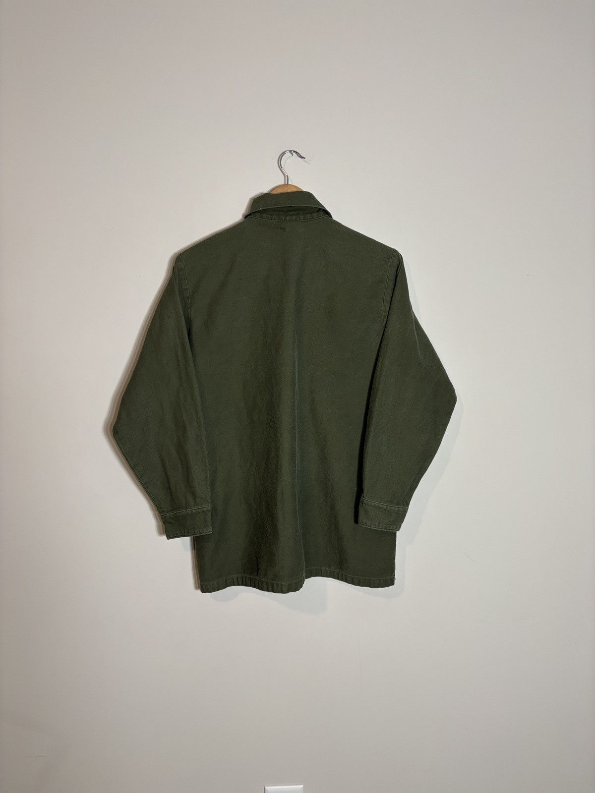 Vintage Vintage 60s/70s Vietnam US Military OG107 Fatigue Shirt Size US M / EU 48-50 / 2 - 4 Thumbnail