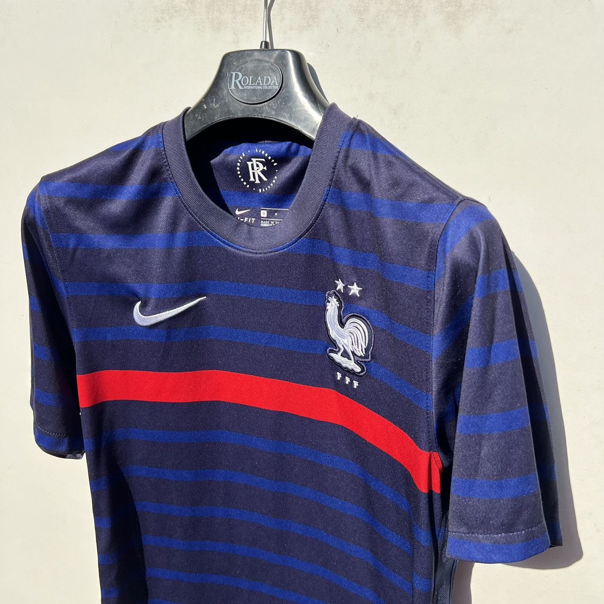 Nike FRANCE 2020 2021 HOME FOOTBALL SHIRT SOCCER JERSEY NIKE Size US S / EU 44-46 / 1 - 3 Thumbnail