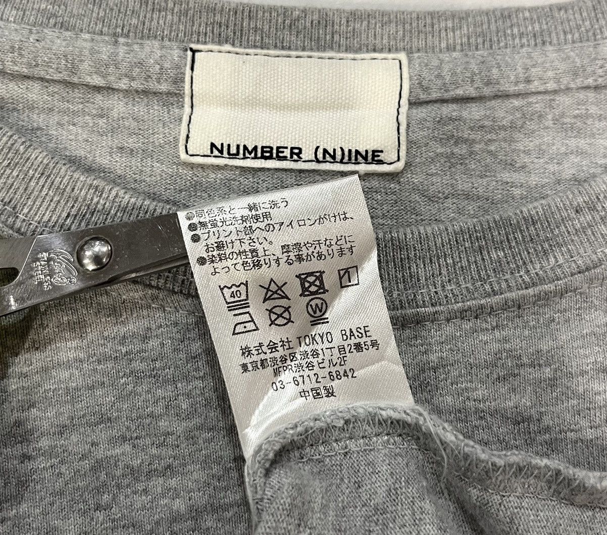 Number (N)ine NUMBER NINE N(N) LOGO POCKET JAPANESE BRAND TSHIRT Size US M / EU 48-50 / 2 - 5 Thumbnail
