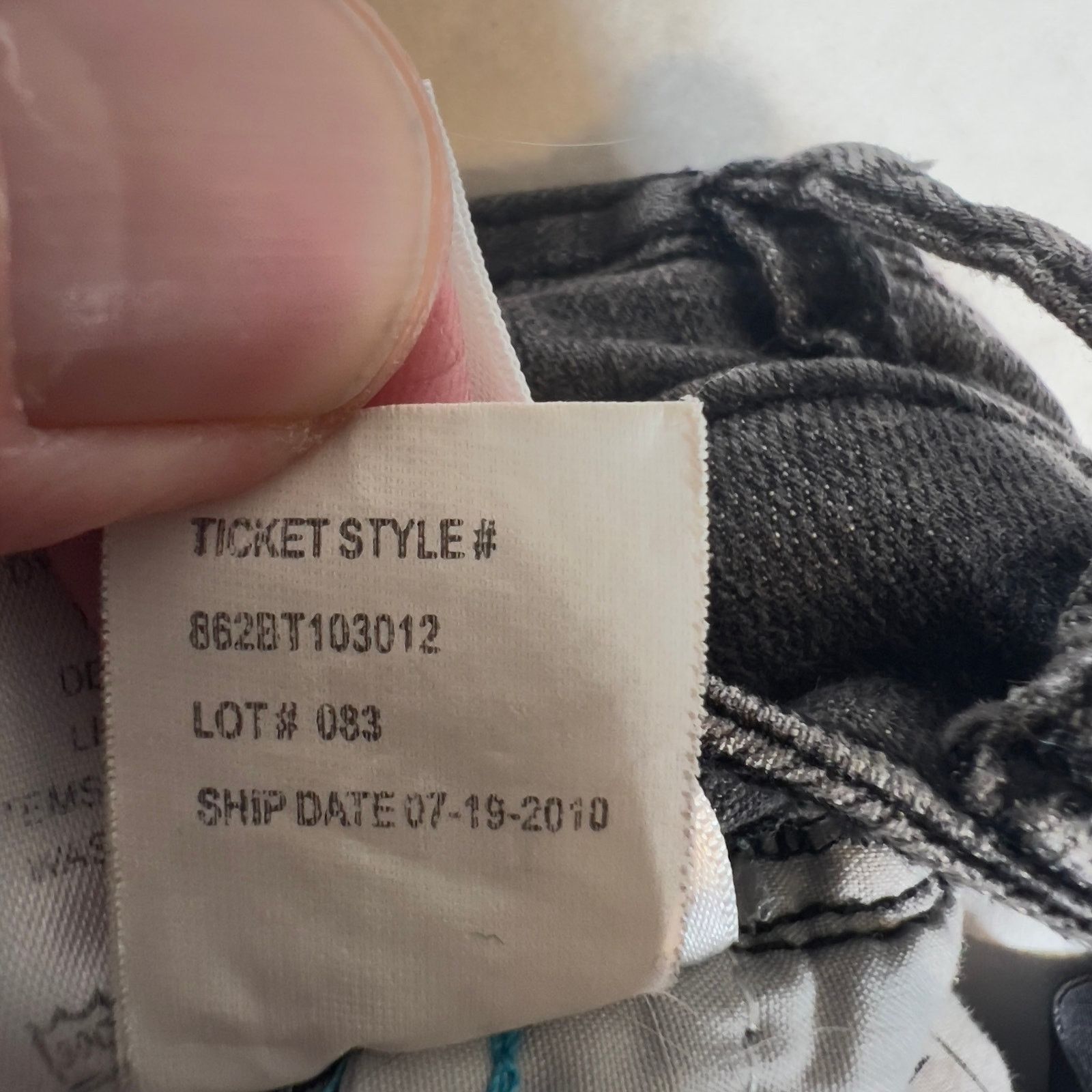 Hurley Hurley 90 Denim Legging Woman 28W 30L Sz 7 Low Rise STRETCH Size 28" / US 6 / IT 42 - 19 Thumbnail