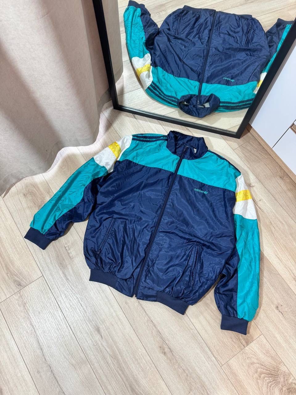 Adidas Vintage 90s Adidas Track Suit Made In Taiwan Size L Size US L / EU 52-54 / 3 - 2 Thumbnail