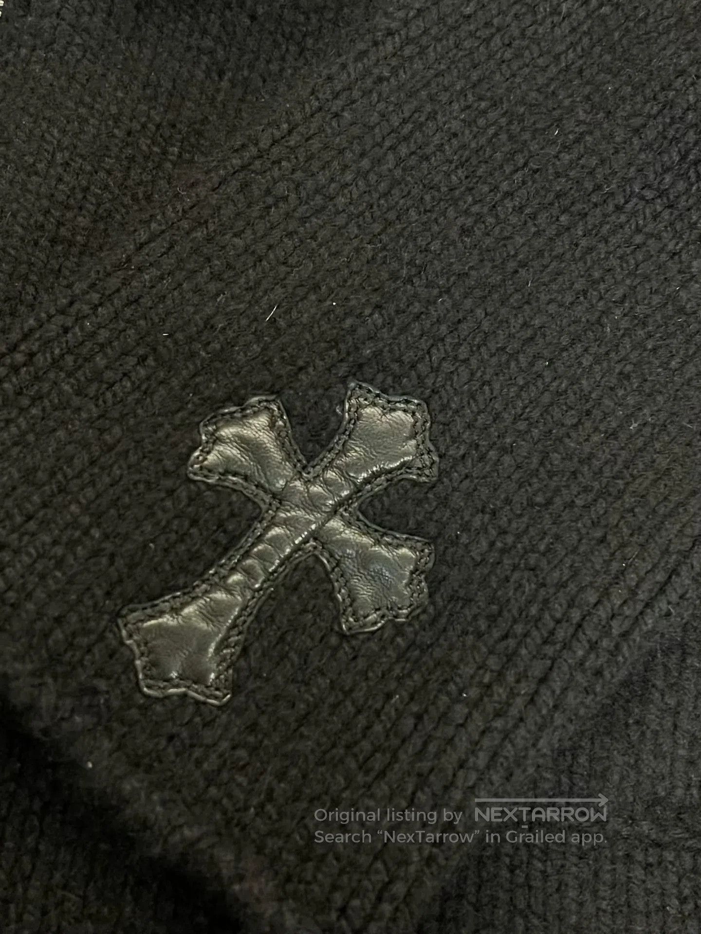Chrome Hearts Chrome Hearts Wool Leather Zip Jacket. Size US L / EU 52-54 / 3 - 4 Thumbnail